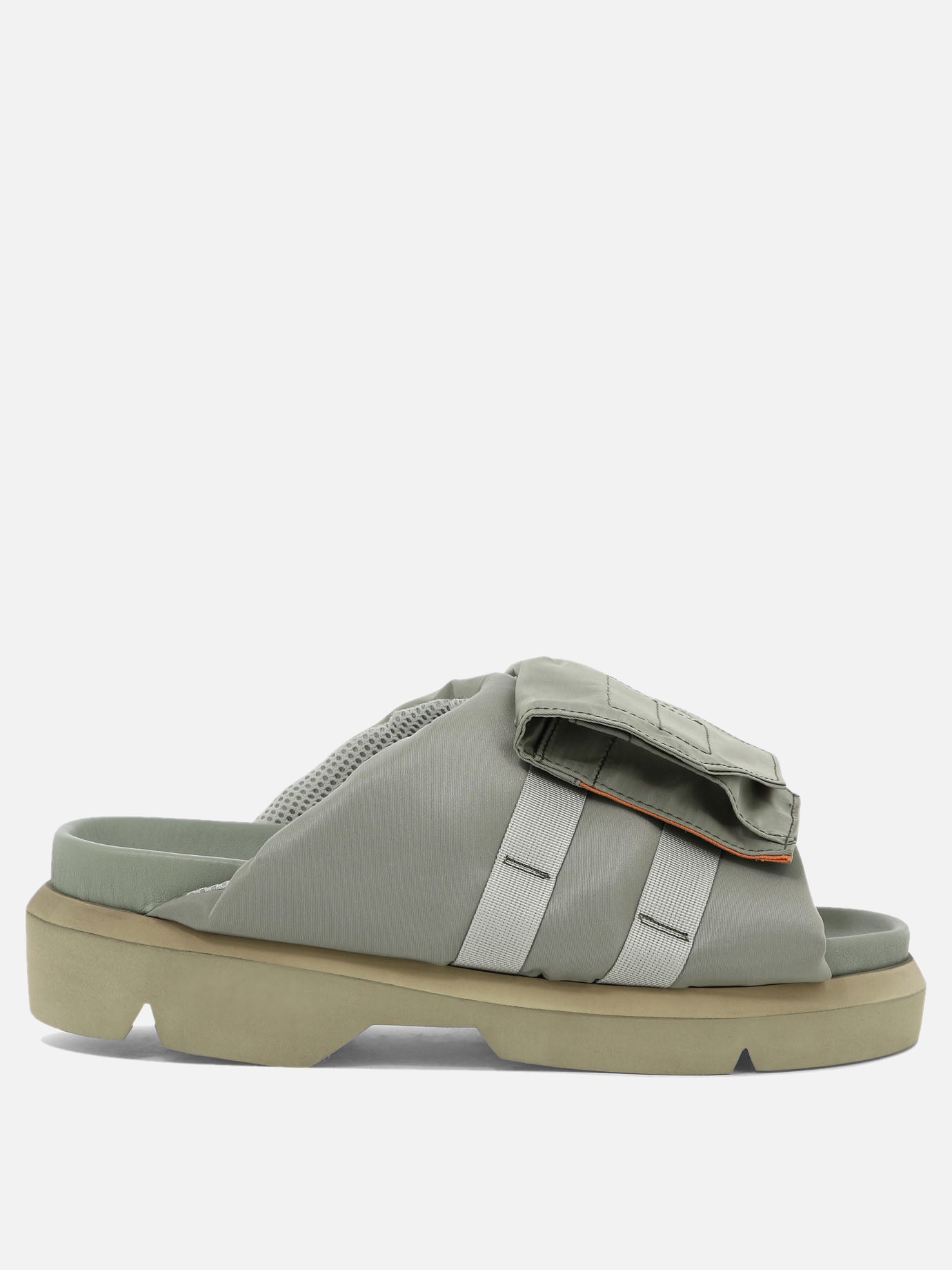 Sacai &quot;Pocket&quot; sandals 13417849_41 Green thumbnail_1
