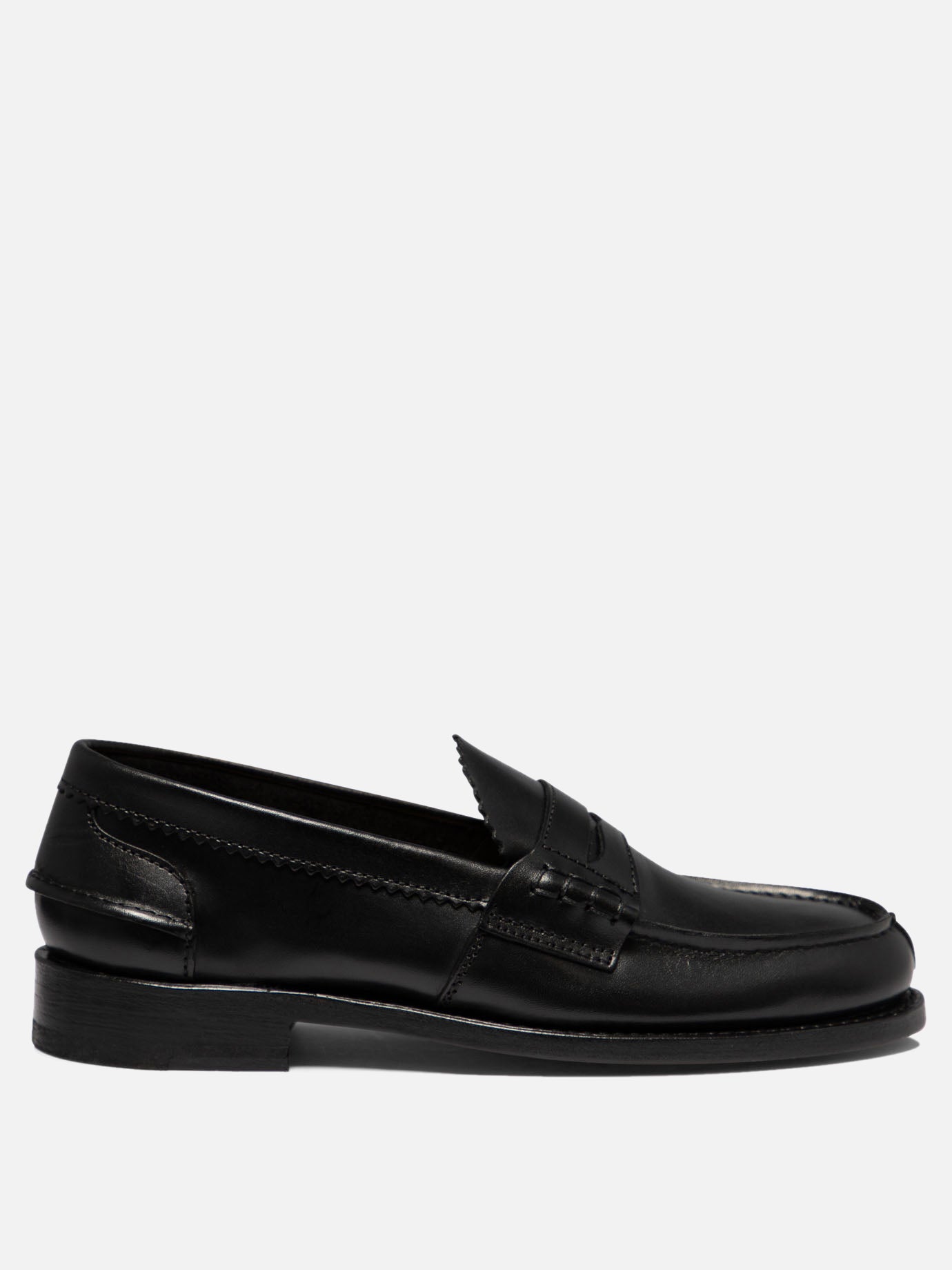 Saxone of Scotland "Arran" loafers Black