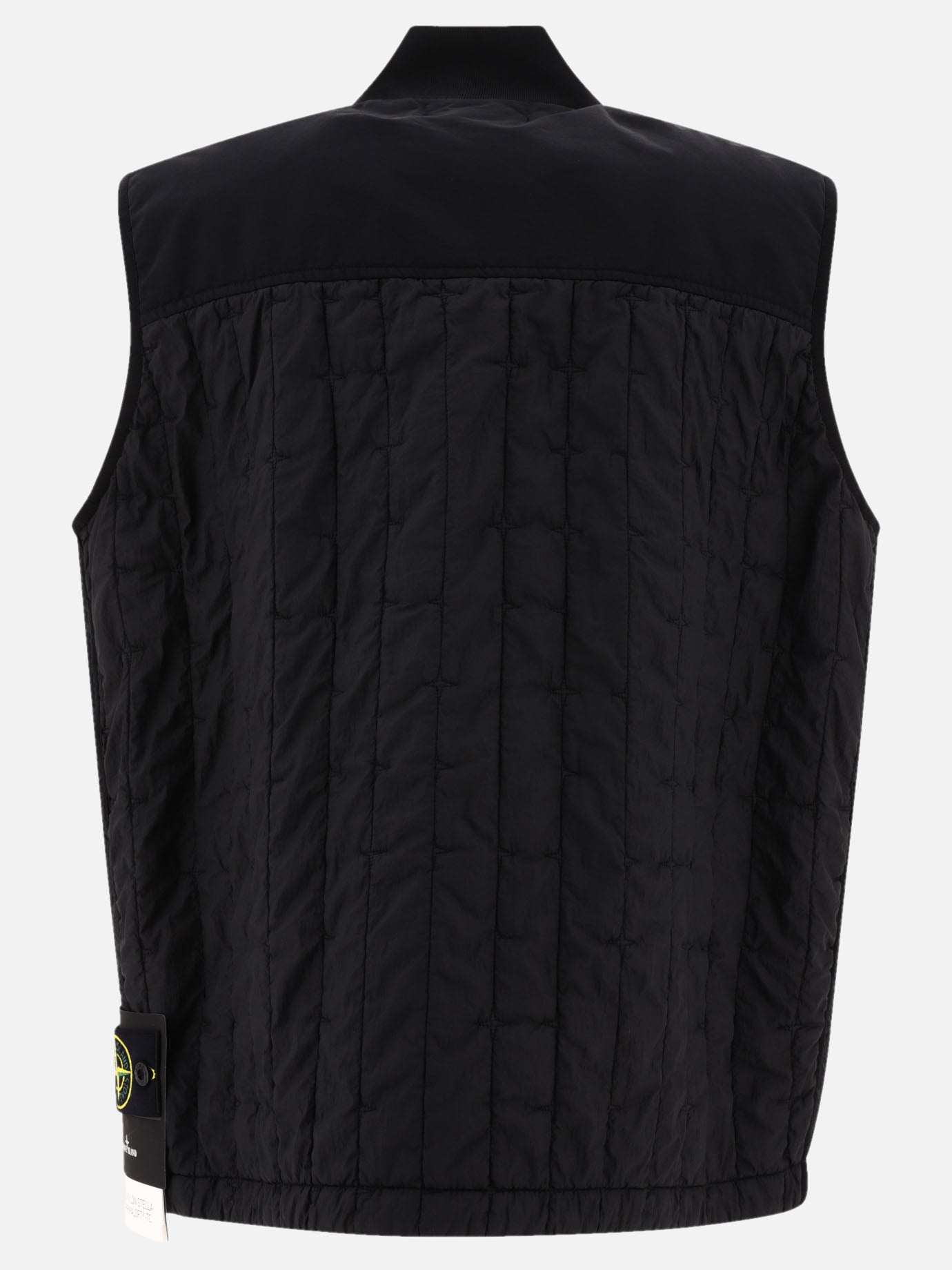Giacche smanicate 100% polyamide - Padding: polyester  Nero - Stone Island Uomo | PDP | VIETTI Online Store | thumbnail_2