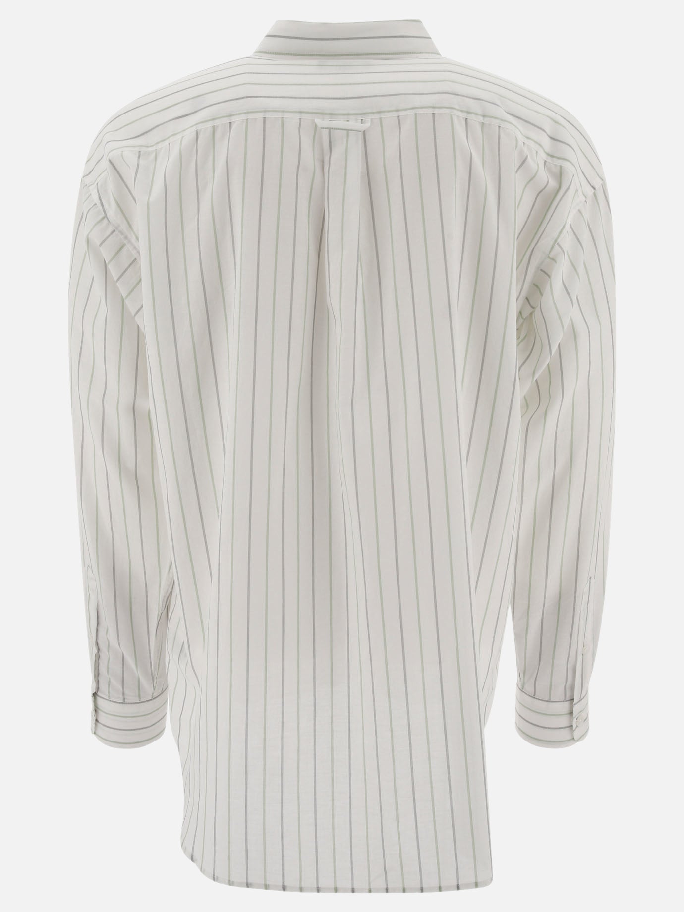 Stüssy Classic striped shirt White