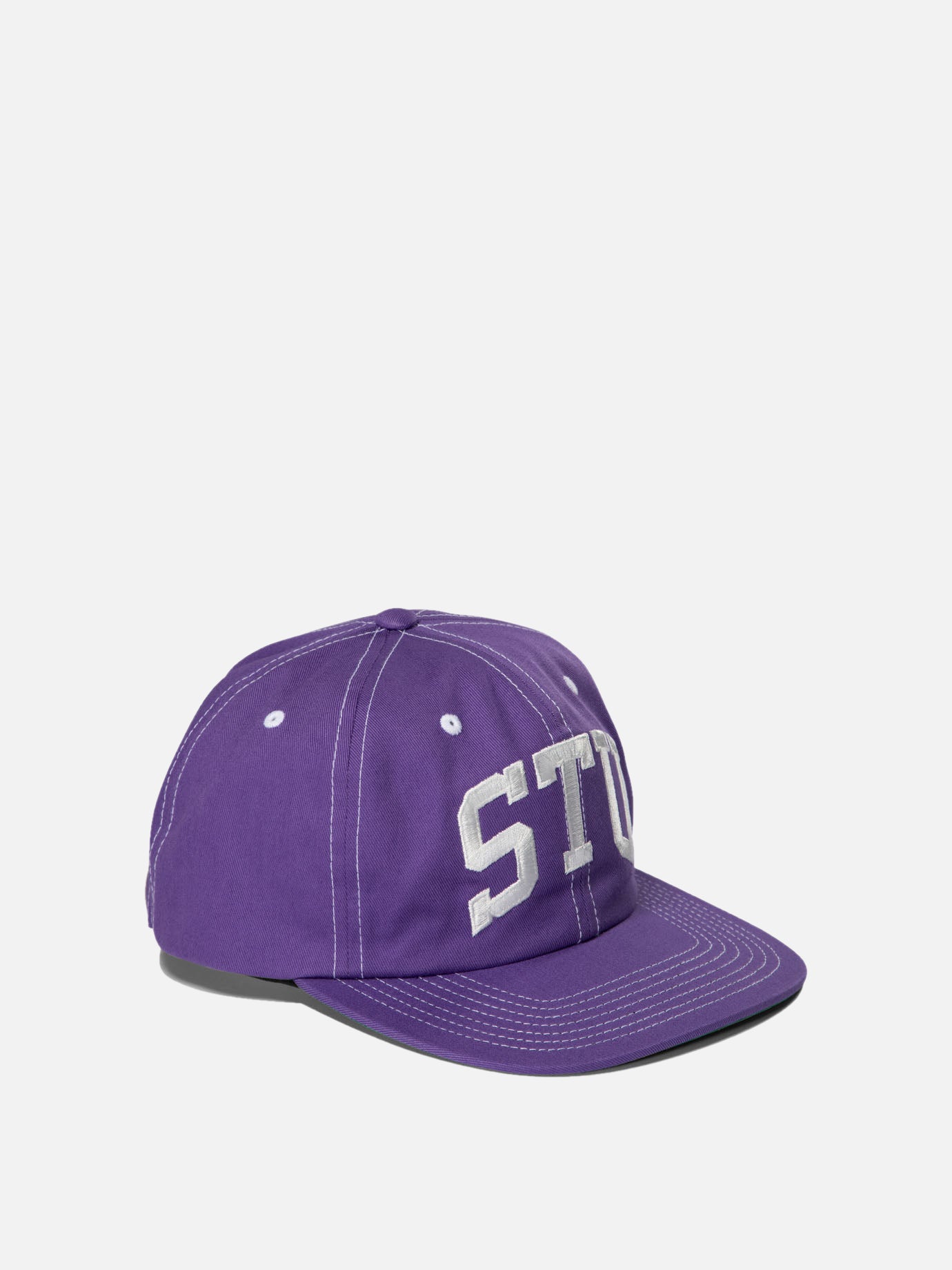 Stüssy "Stu Arch" cap Purple