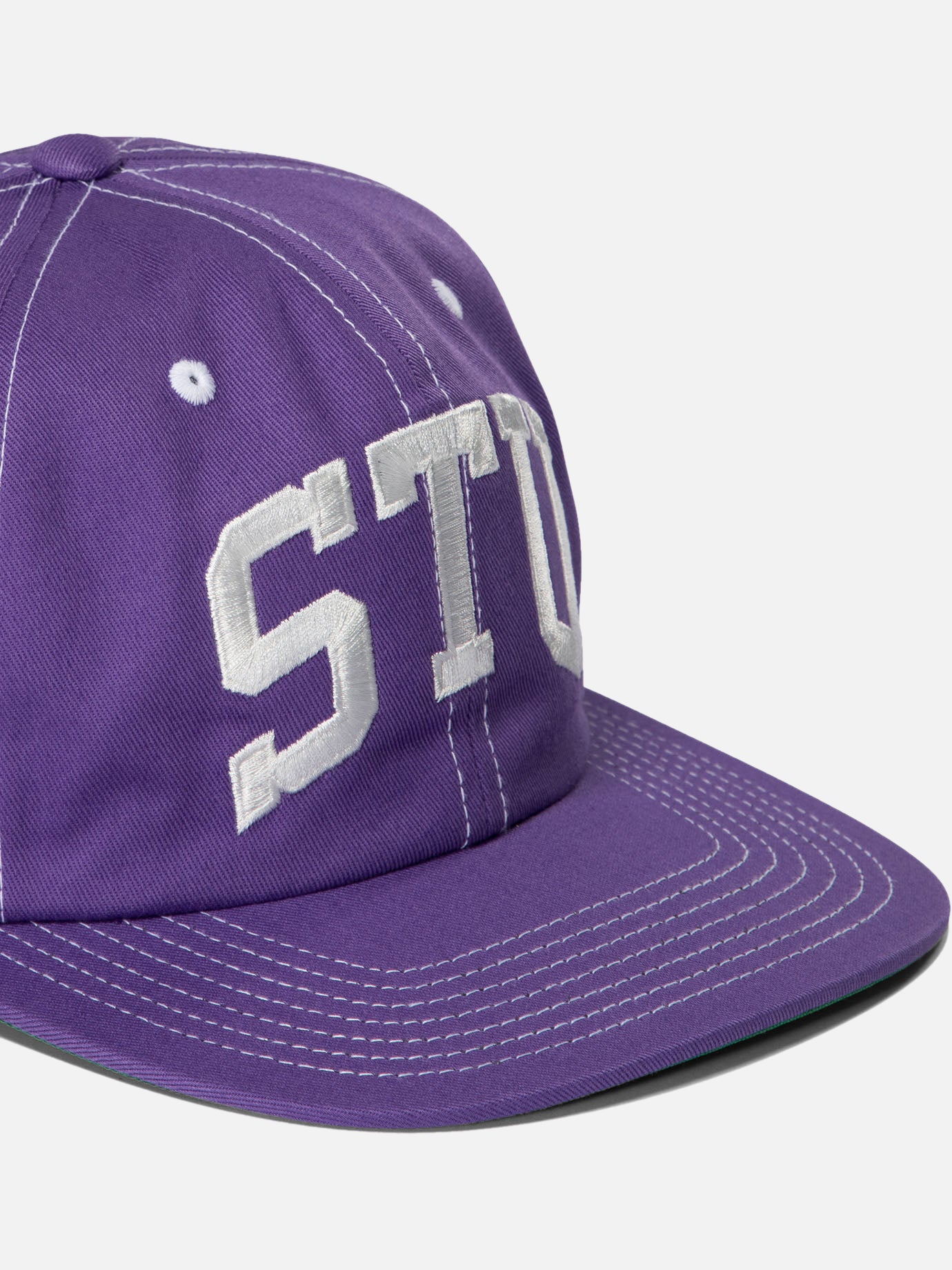 Stüssy "Stu Arch" cap Purple