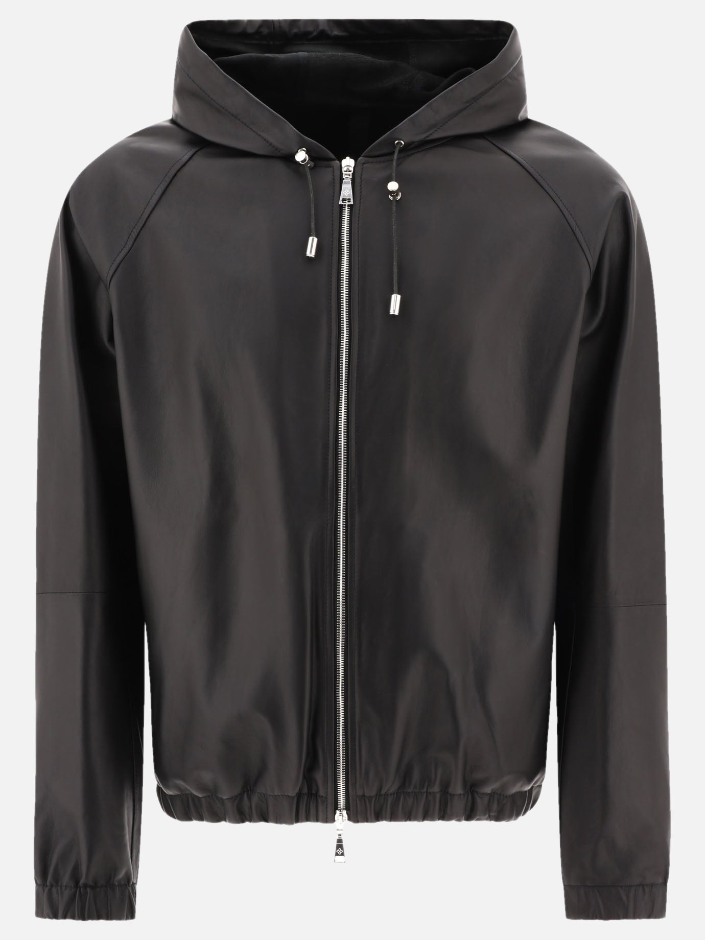 Tagliatore &quot;Connor&quot; leather jacket 10298795_48 Black thumbnail_1