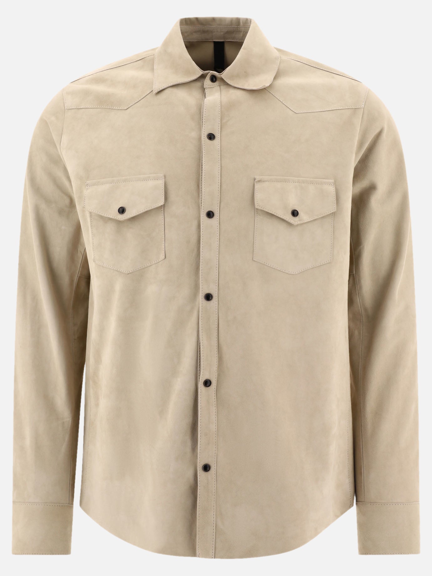 Giacche overshirt 100% leather  Beige - Tagliatore Uomo | PDP | VIETTI Online Store | thumbnail