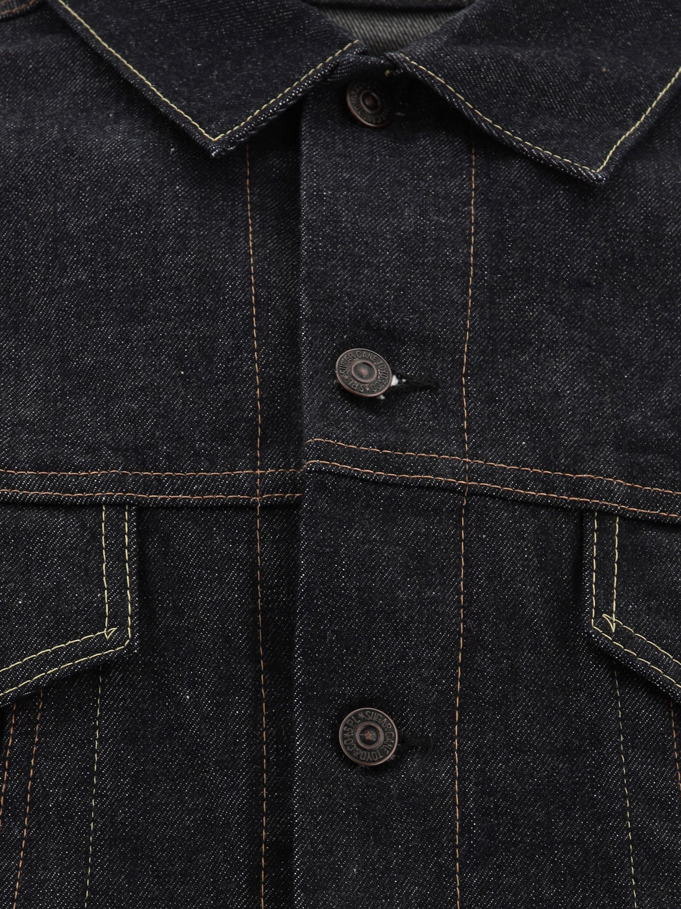 Sugar Cane "Sugar Cane 1962" denim jacket Blue