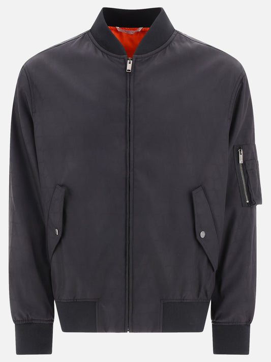 Bomber jackets 100% polyamide  Black - Valentino Men | PLP | VIETTI Online Store 
