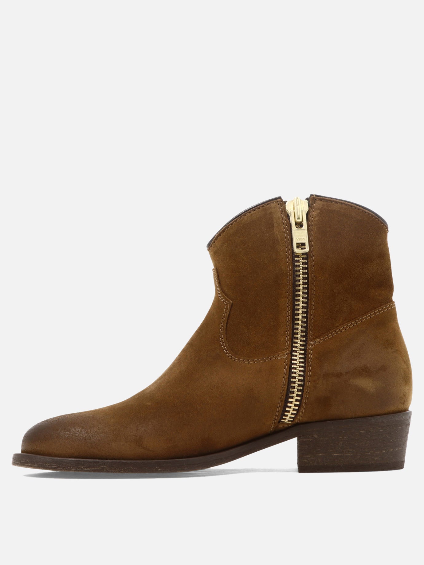 Cowboy 100% suede - 100% leather  Brown - Via Roma 15 Women | PDP | VIETTI Online Store | Zoom-Modal_3
