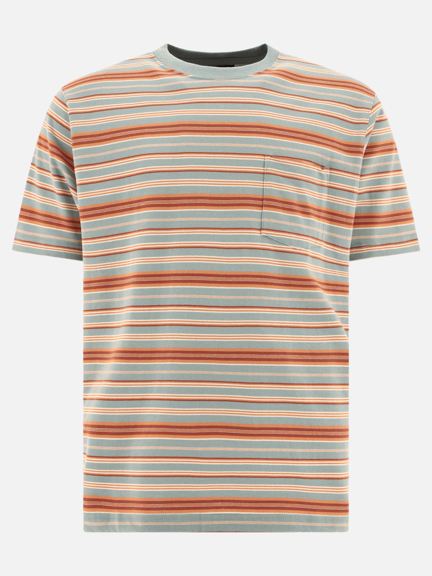 T-shirt "Multi Stripe Pocket"