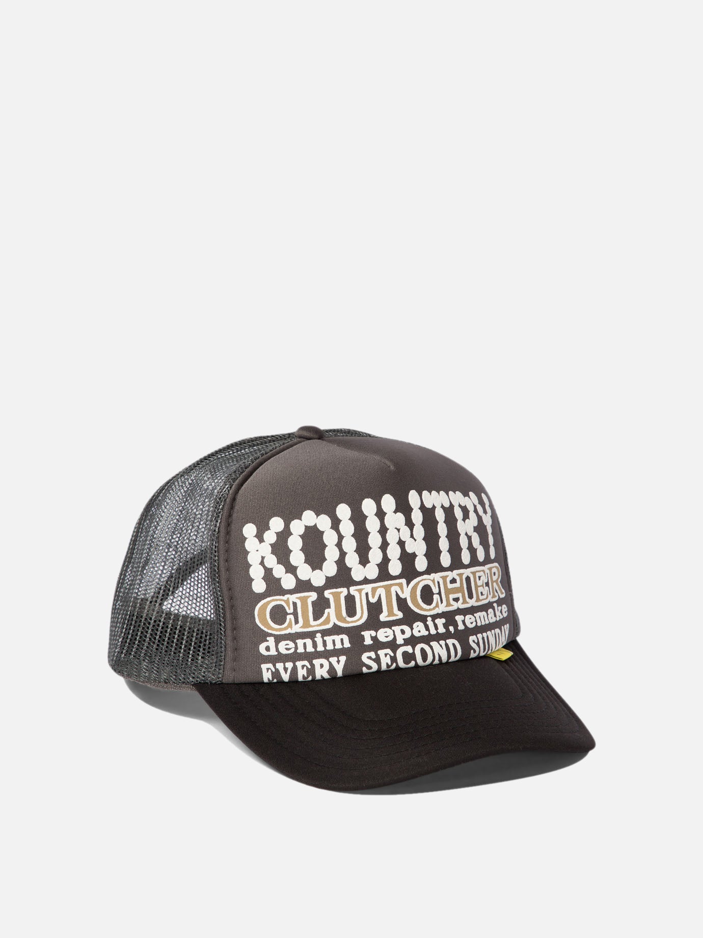 KAPITAL "Pearl Clutcher" cap Black