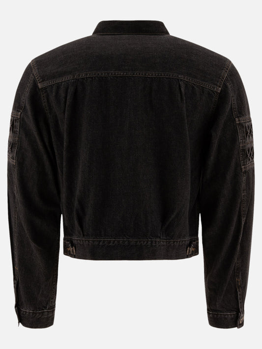 Denim jackets Solid colour  Black - KAPITAL Men | PLP | VIETTI Online Store | 2
