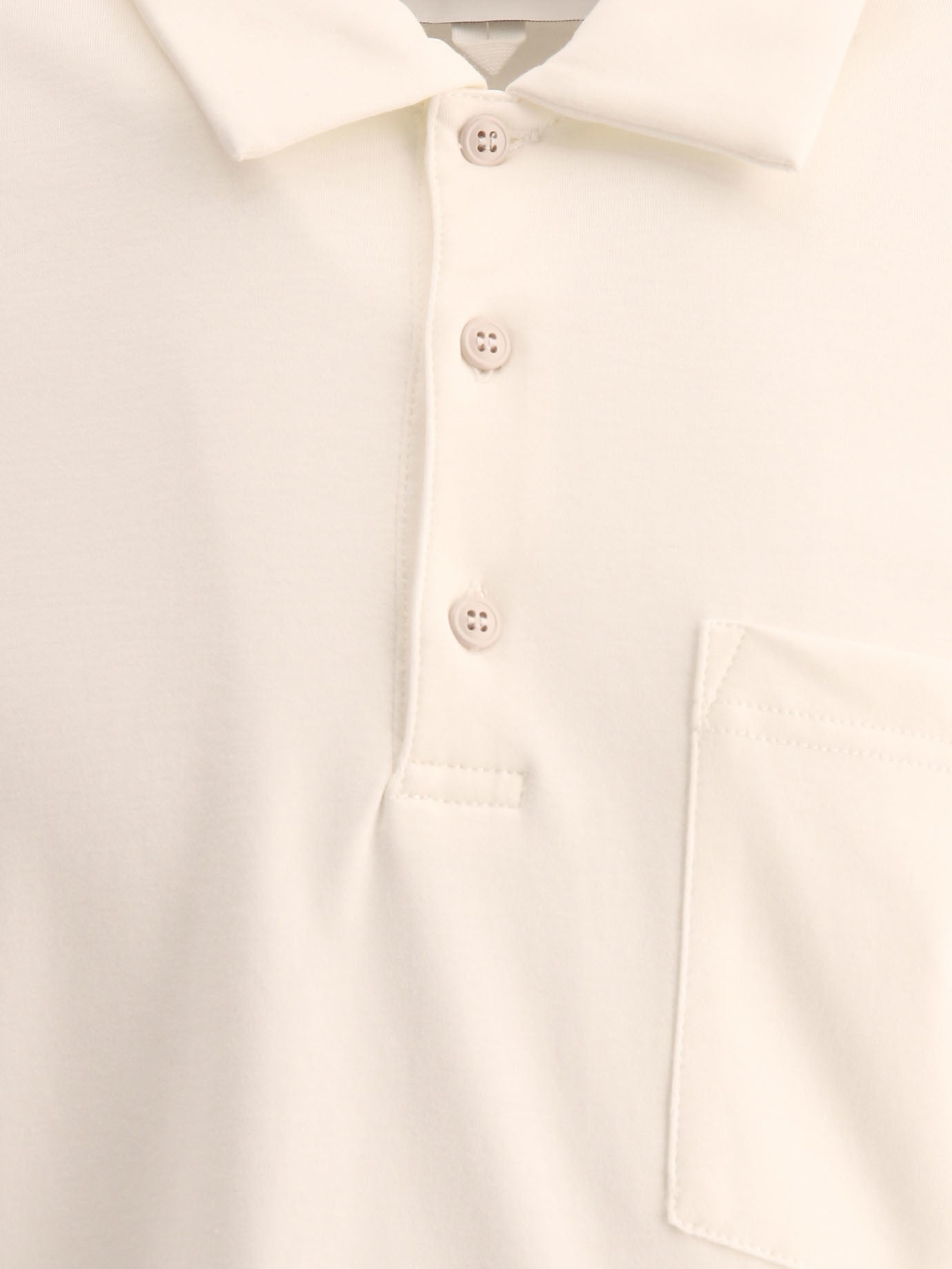 Polo shirt with chest pocket