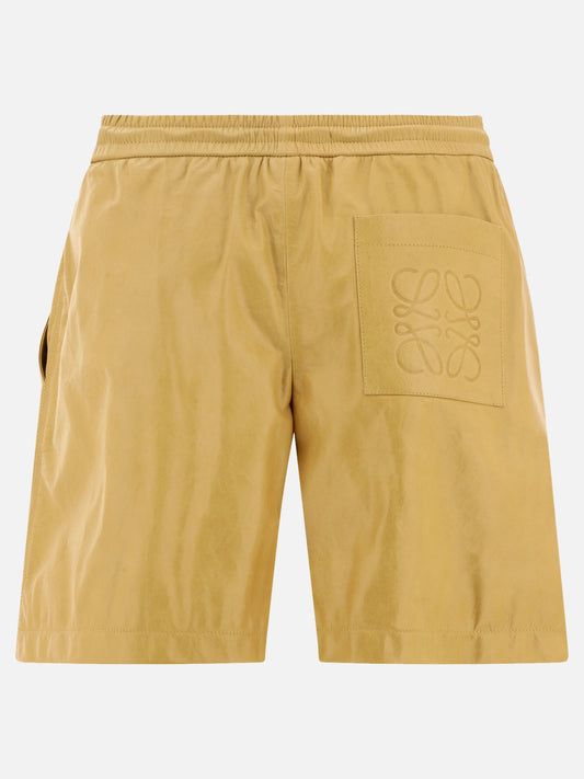 Loewe Short in pelle 11396935_S Beige 2