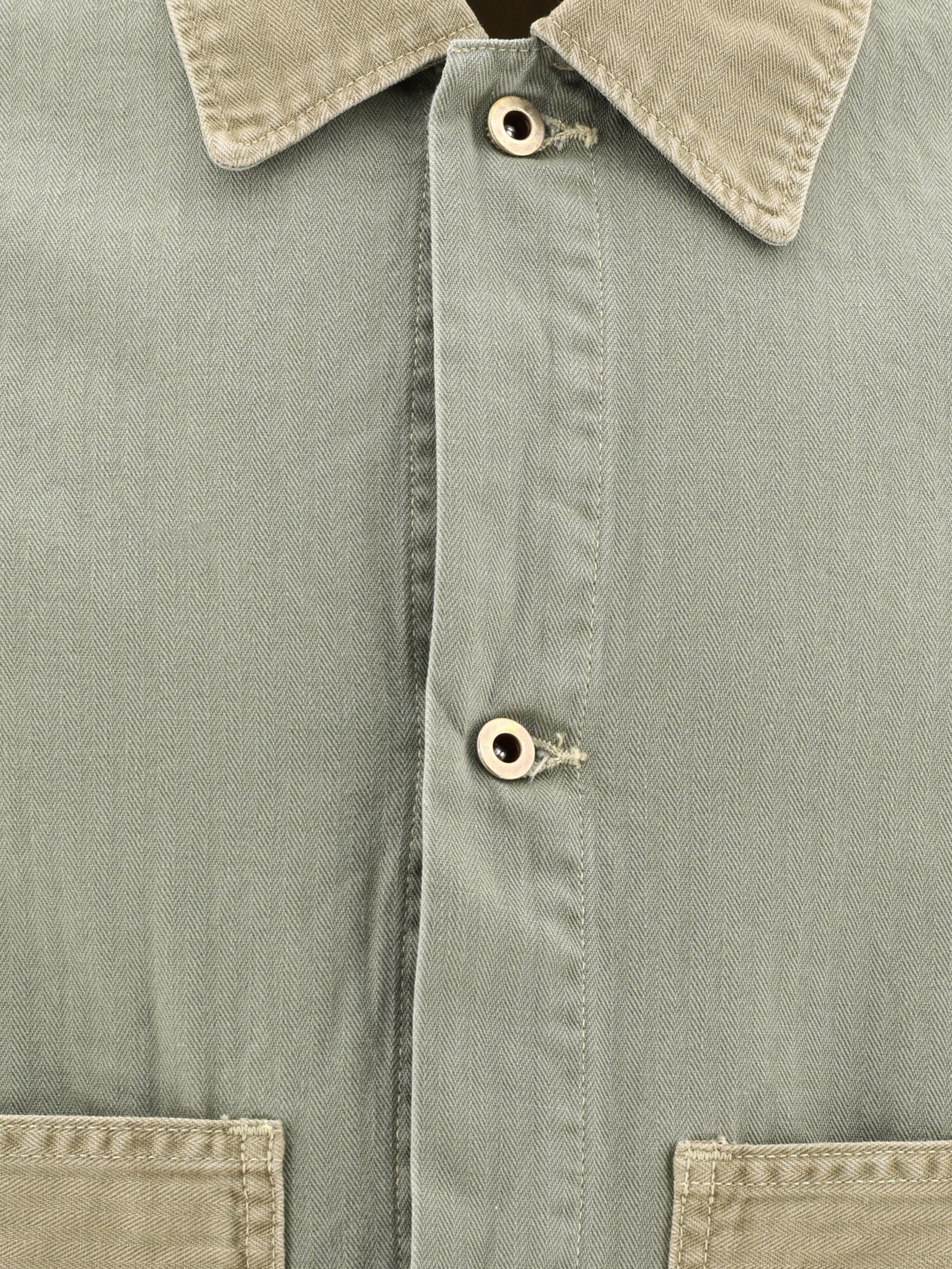 Overshirt jackets Solid colour  Green - OrSlow Men | PDP | VIETTI Online Store | thumbnail_3