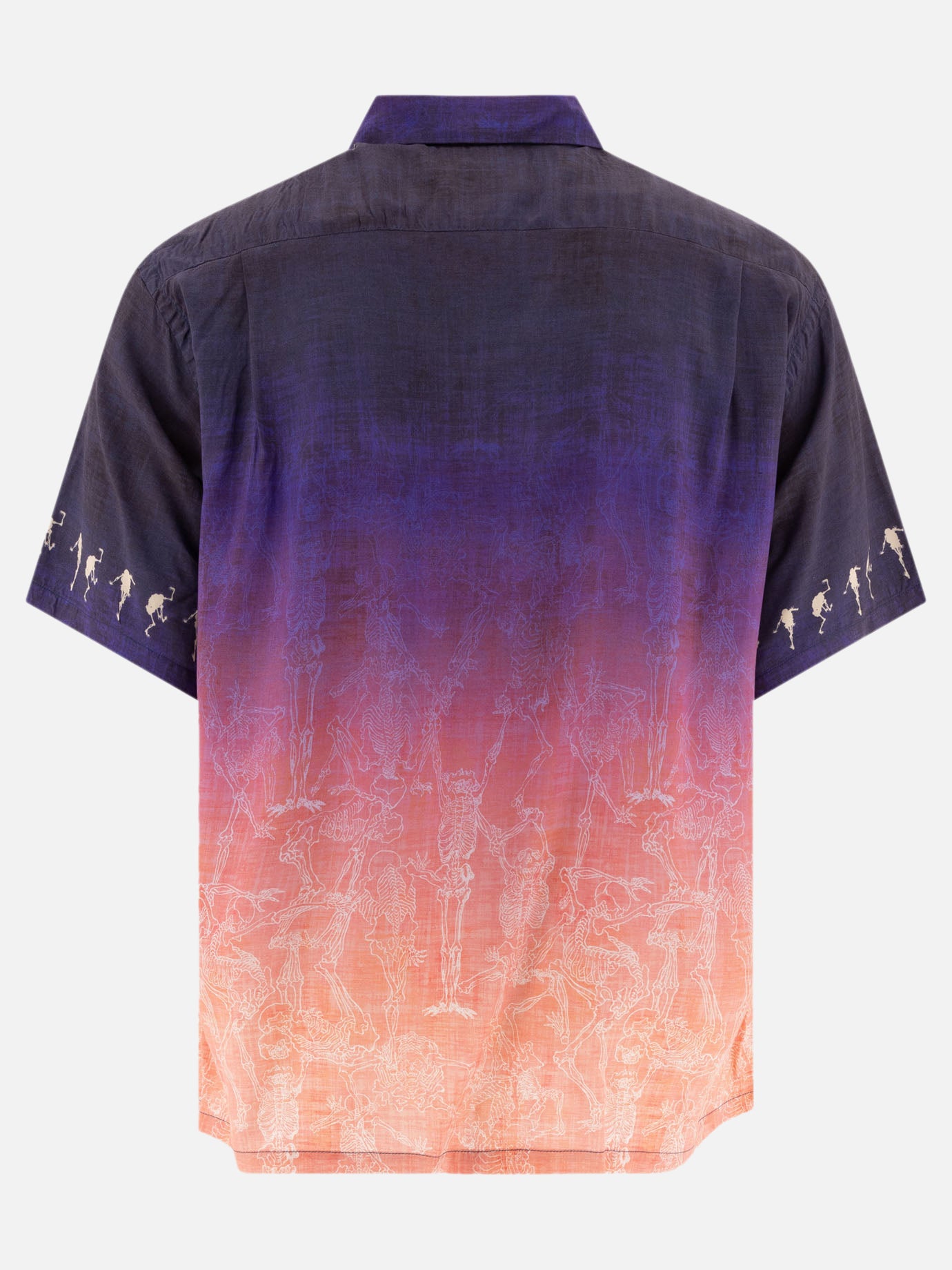 Sun Surf "Kyosai Manga" shirt Purple