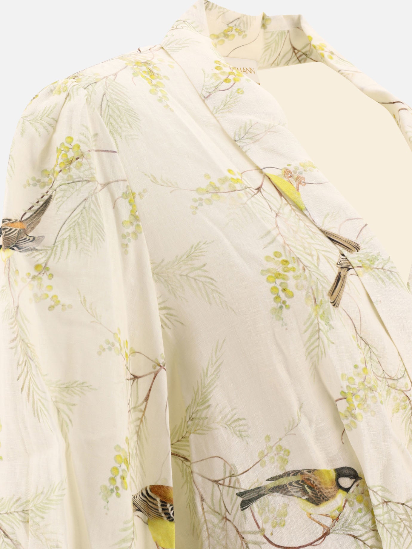 Mini dresses 100% linen  Beige - Zimmermann Women | PDP | VIETTI Online Store | thumbnail_4