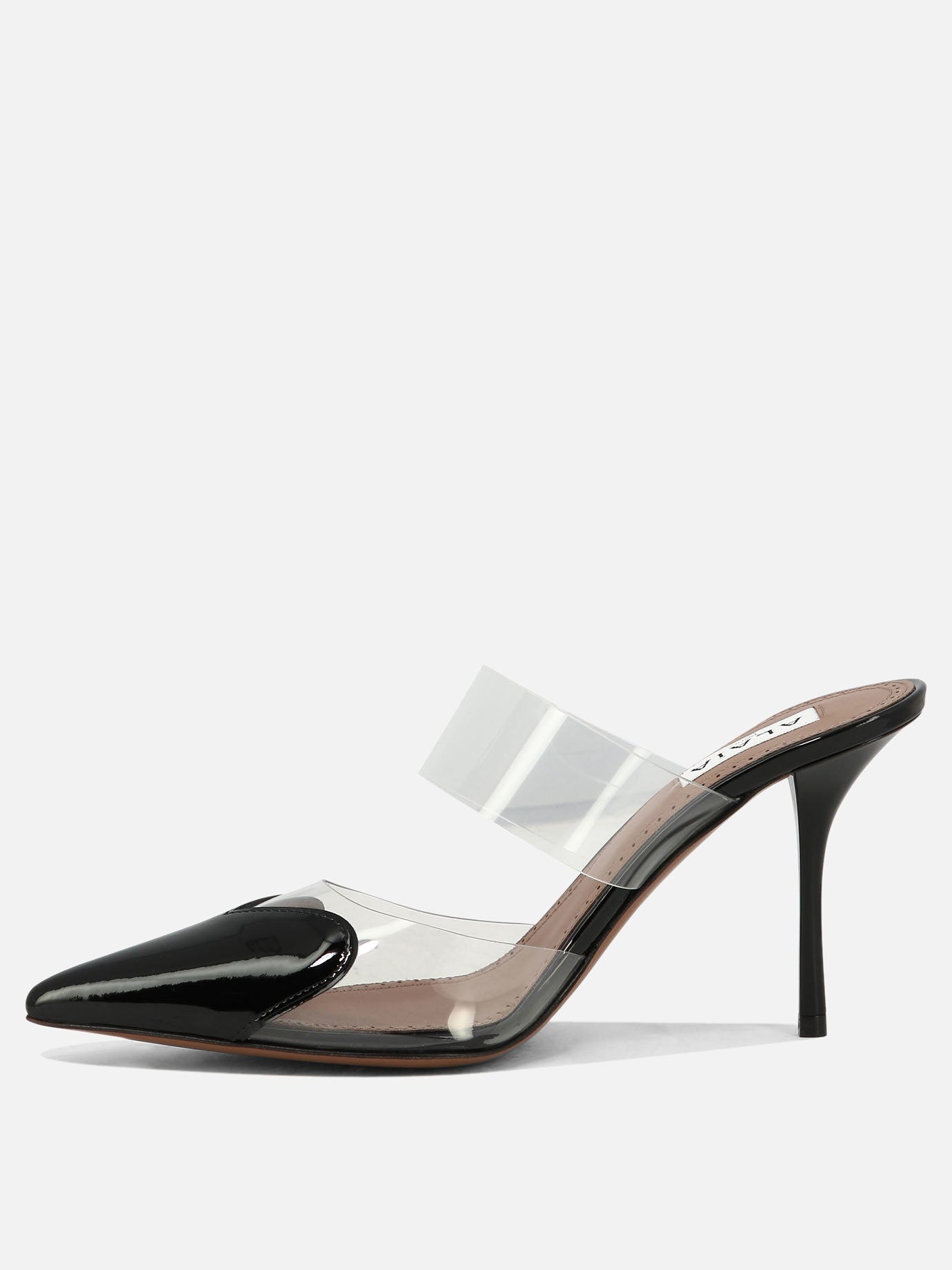 Alaïa Mule &quot;Le Cœur&quot; 90mm 17267769_38 Black thumbnail_3
