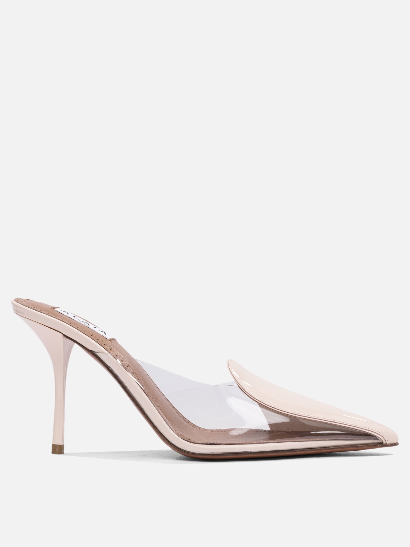 Alaïa "Cœur Abstrait" 90 mm mules Pink