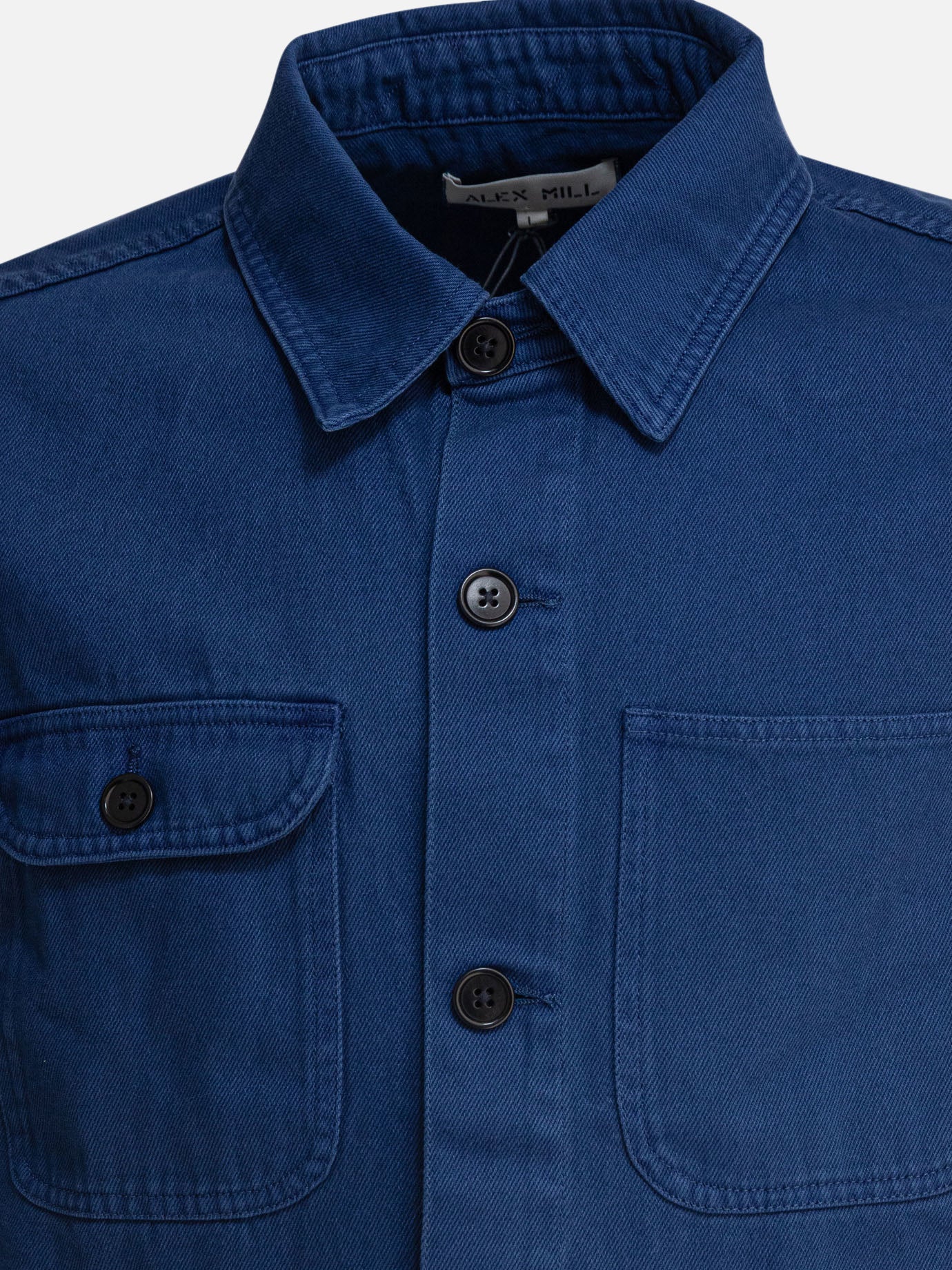 Alex Mill Work overshirt jacket 11266005_M Blue thumbnail_3
