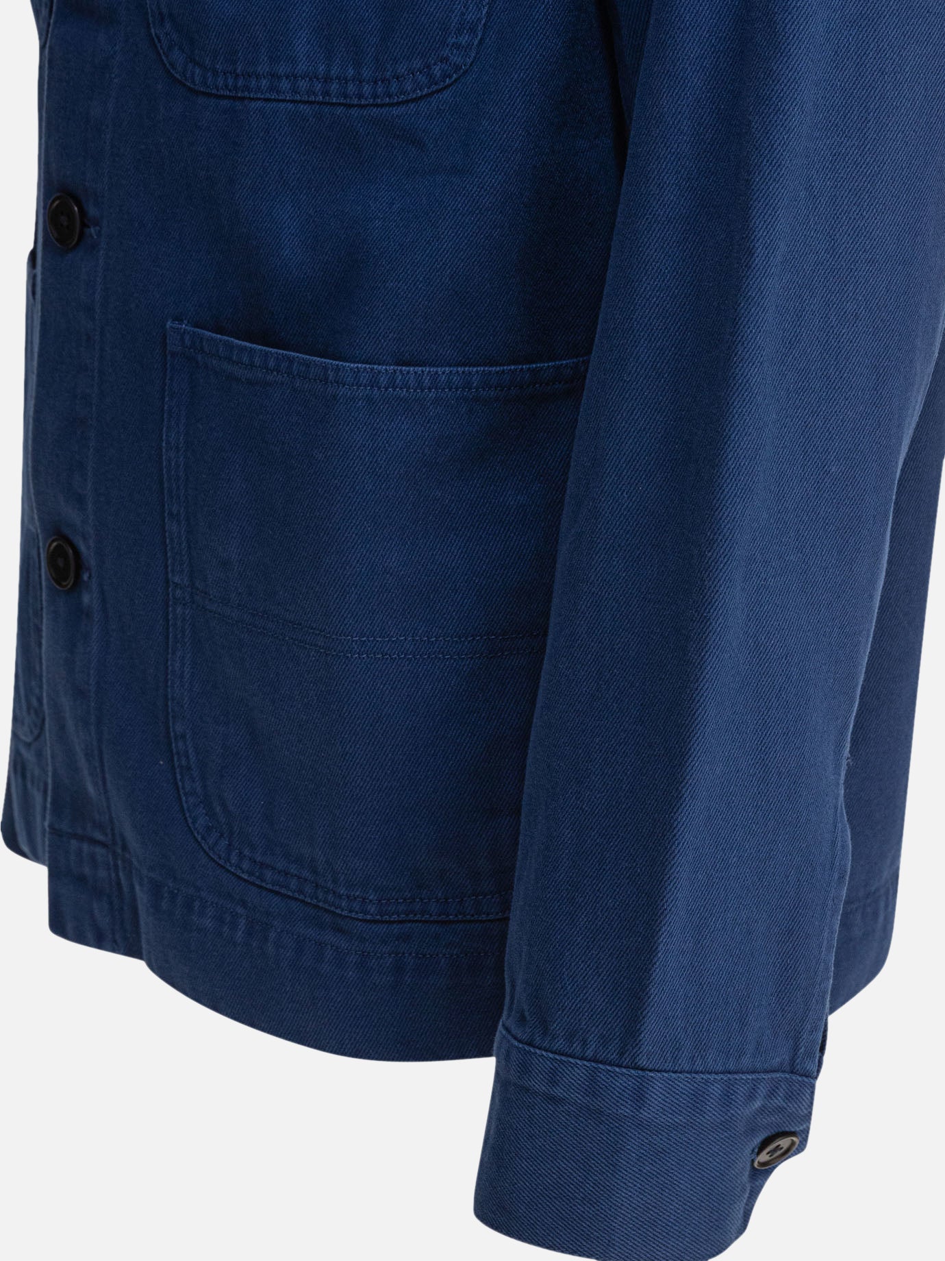 Alex Mill Work overshirt jacket 11266005_M Blue thumbnail_4