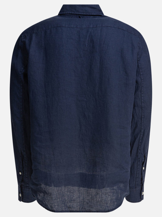 Alex Mill Camicia "Mill" in lino 16958916_S Blue 2