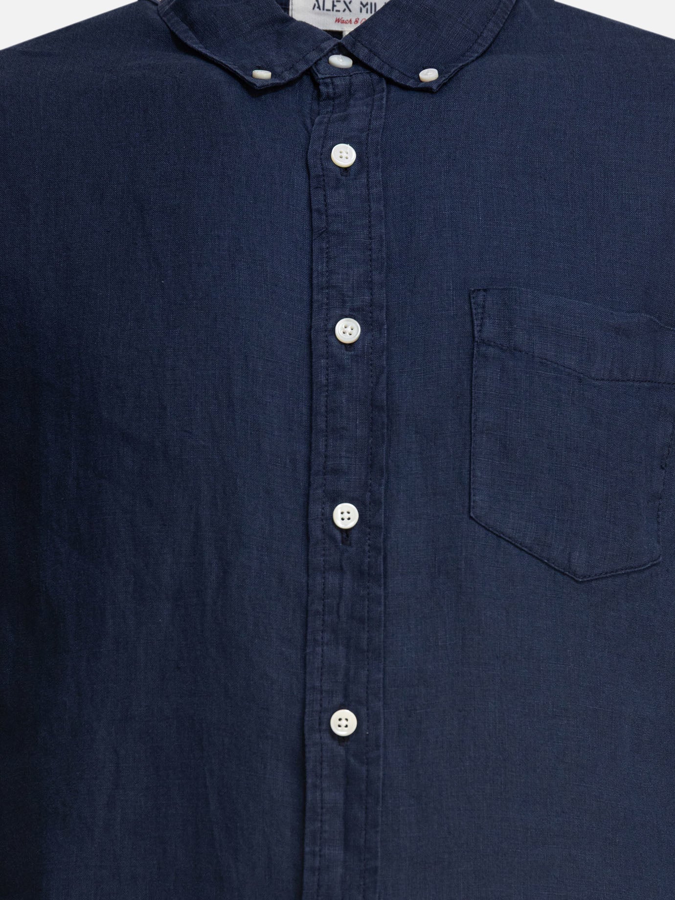 Alex Mill Camicia &quot;Mill&quot; in lino 16958916_S Blue thumbnail_3