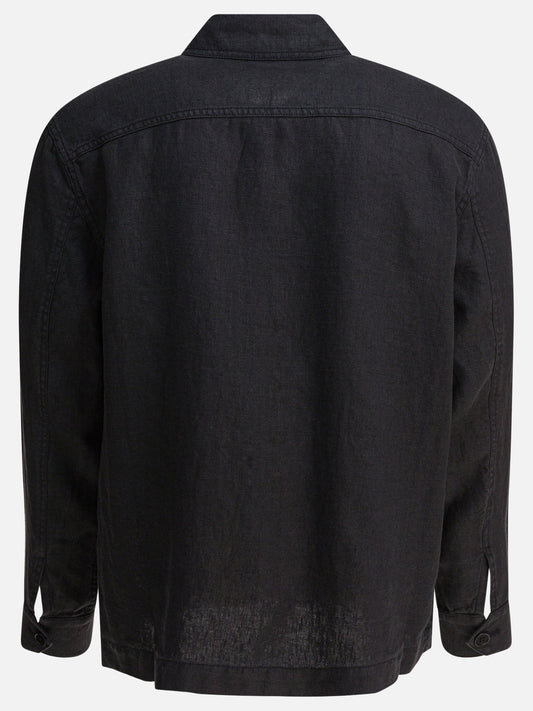 Alex Mill Giacca da lavoro in lino 12746111_S Black 2