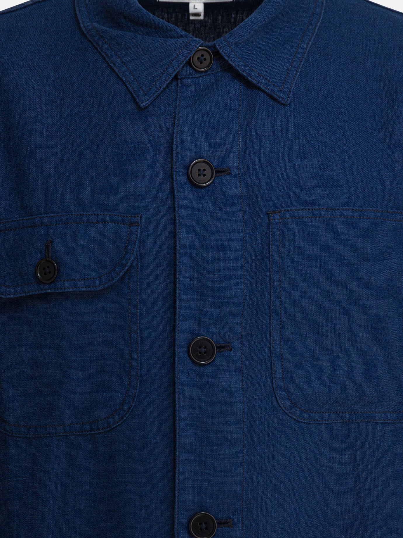 Giacche overshirt Solid colour  Blu - Alex Mill Uomo | PDP | VIETTI Online Store | thumbnail_3