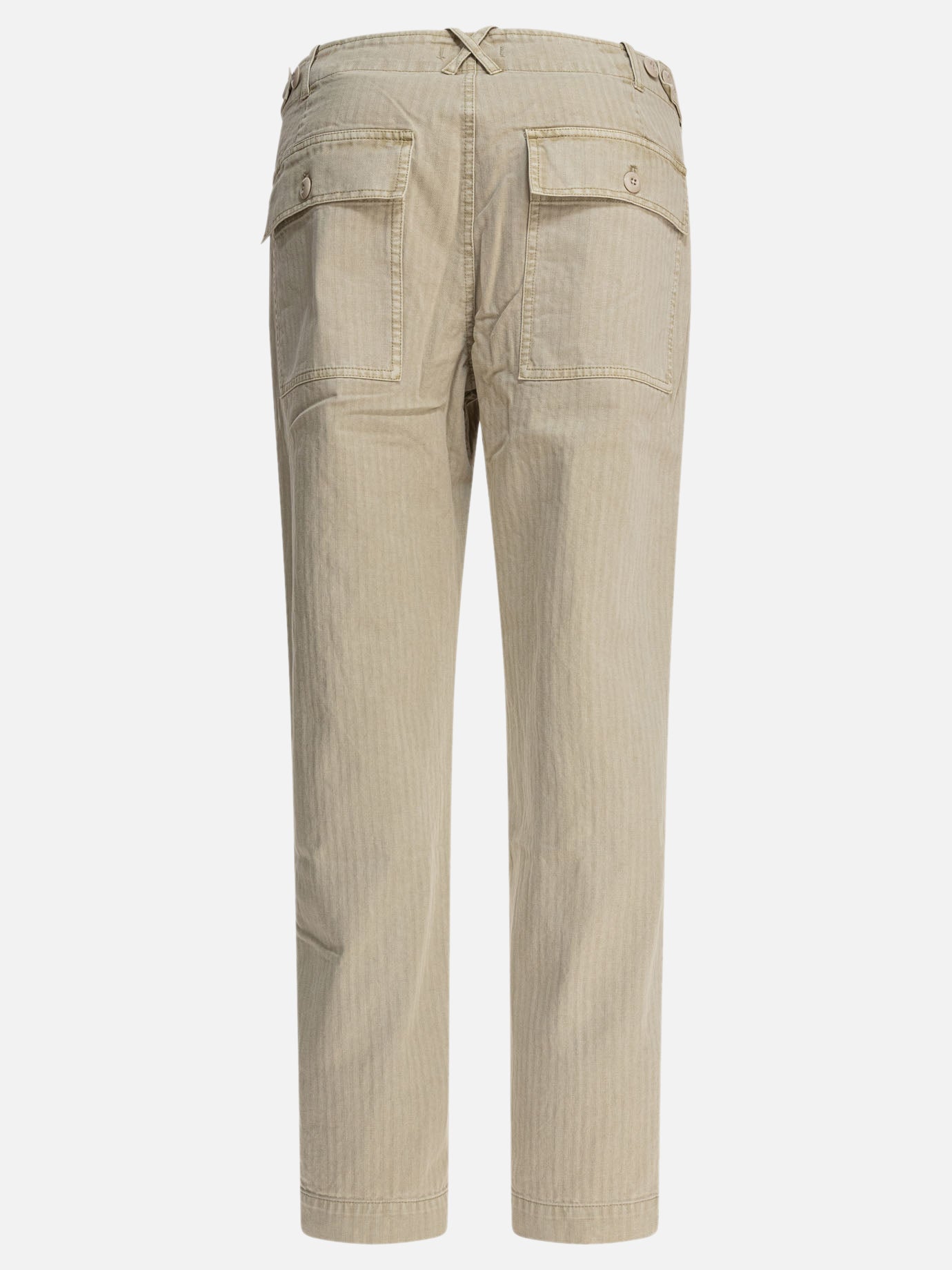 Leisure trousers Solid colour  Beige - Alex Mill Men | PDP | VIETTI Online Store | thumbnail_2
