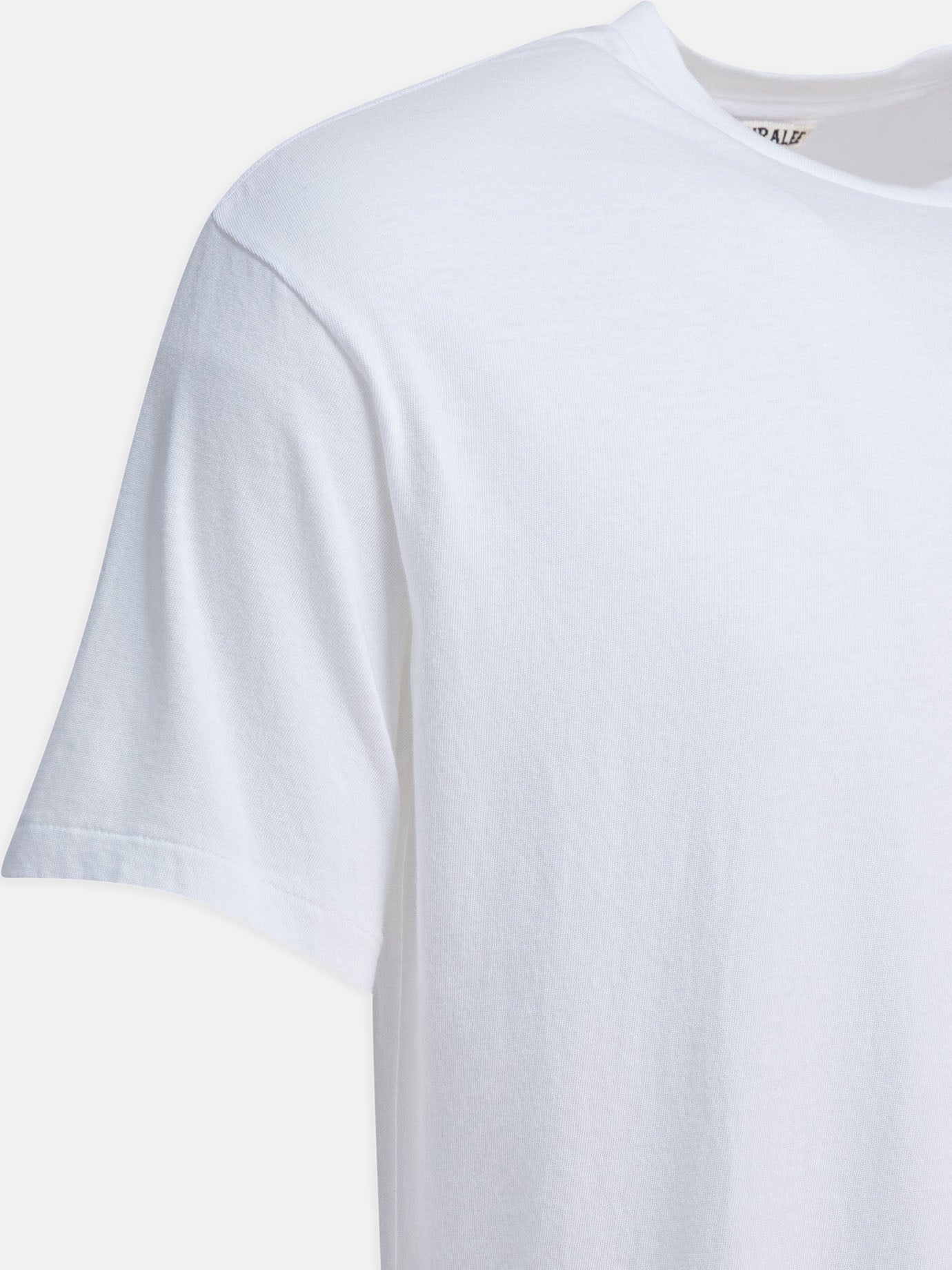 T-shirt intime Solid colour  Bianco - Auralee Uomo | PDP | VIETTI Online Store | thumbnail_4