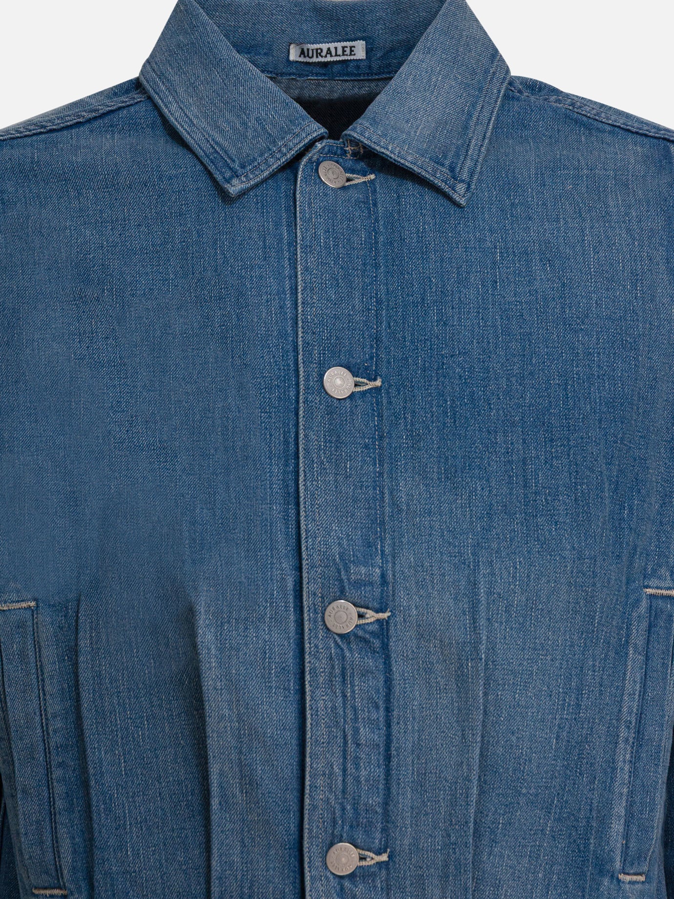 Giacche leggere & Trapuntate Solid colour  Azzurro - Auralee Uomo | PDP | VIETTI Online Store | Zoom-Modal_3
