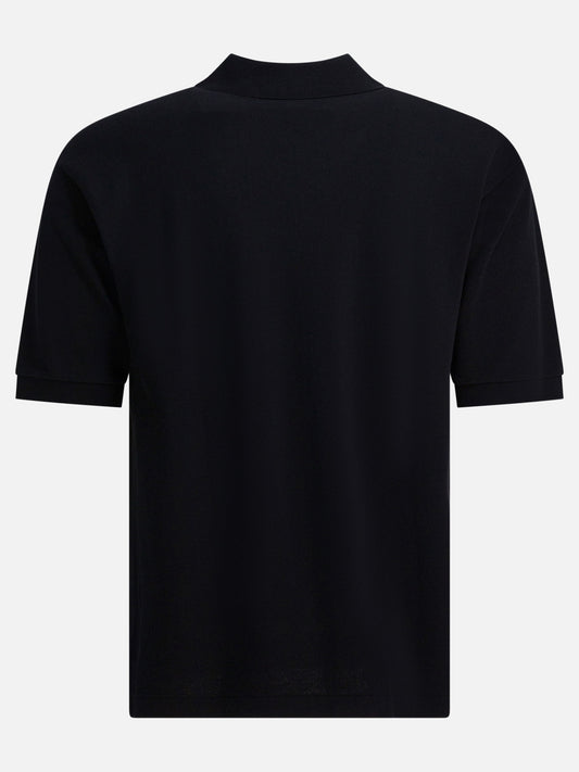 Polo con bottoni Solid colour  Blu - Auralee Uomo | PLP | VIETTI Online Store | 2
