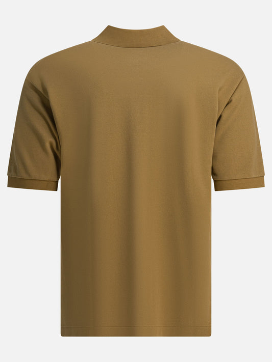 Polo con bottoni Solid colour  Beige - Auralee Uomo | PLP | VIETTI Online Store | 2
