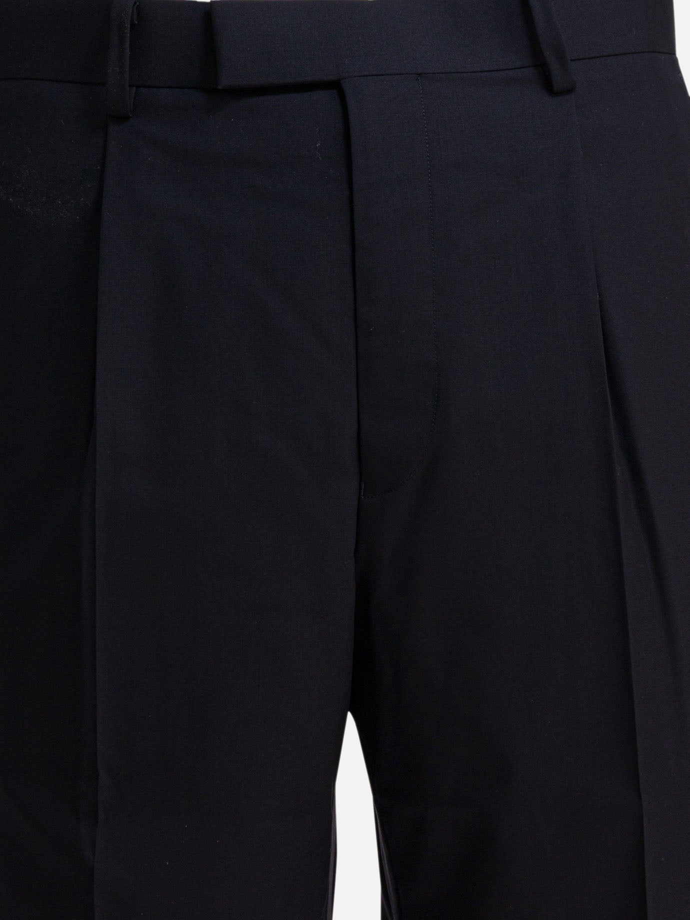 Leisure trousers Solid colour  Blue - Auralee Men | PDP | VIETTI Online Store | thumbnail_3