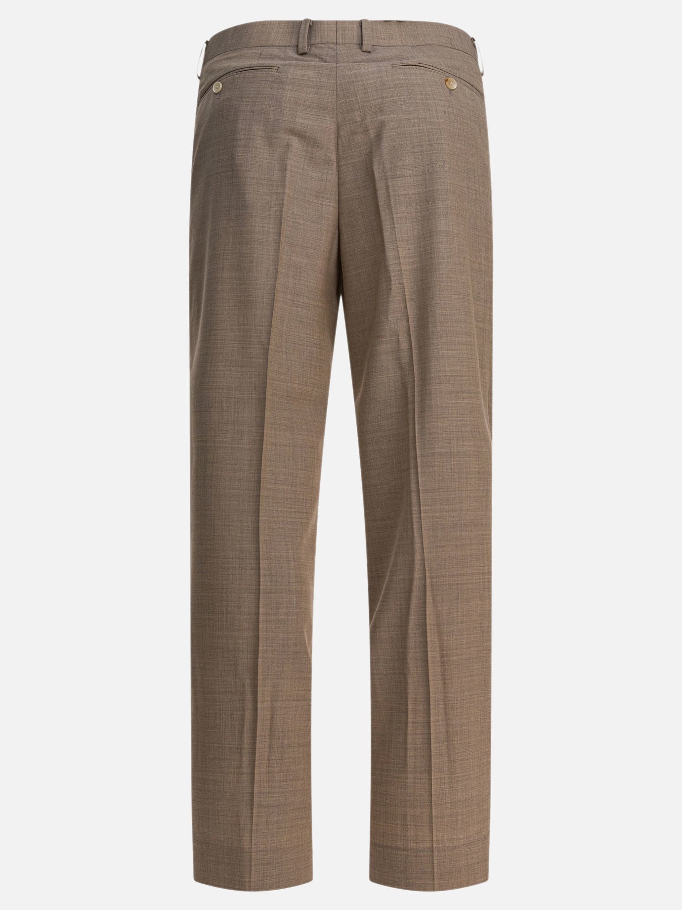 Leisure trousers Solid colour  Beige - Auralee Men | PDP | VIETTI Online Store | thumbnail_2