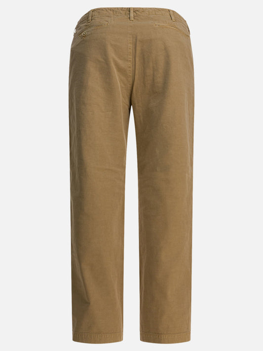 Leisure trousers Solid colour  Beige - Auralee Men | PLP | VIETTI Online Store | 2
