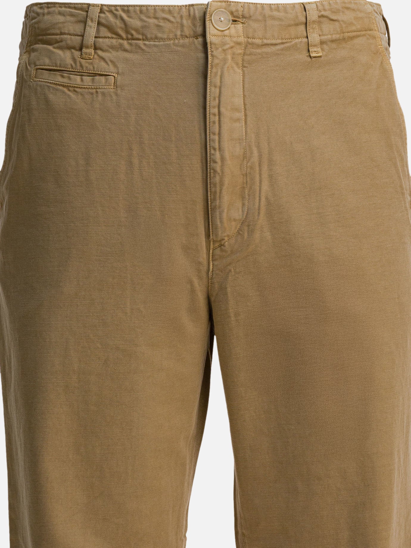Leisure trousers Solid colour  Beige - Auralee Men | PDP | VIETTI Online Store | thumbnail_3