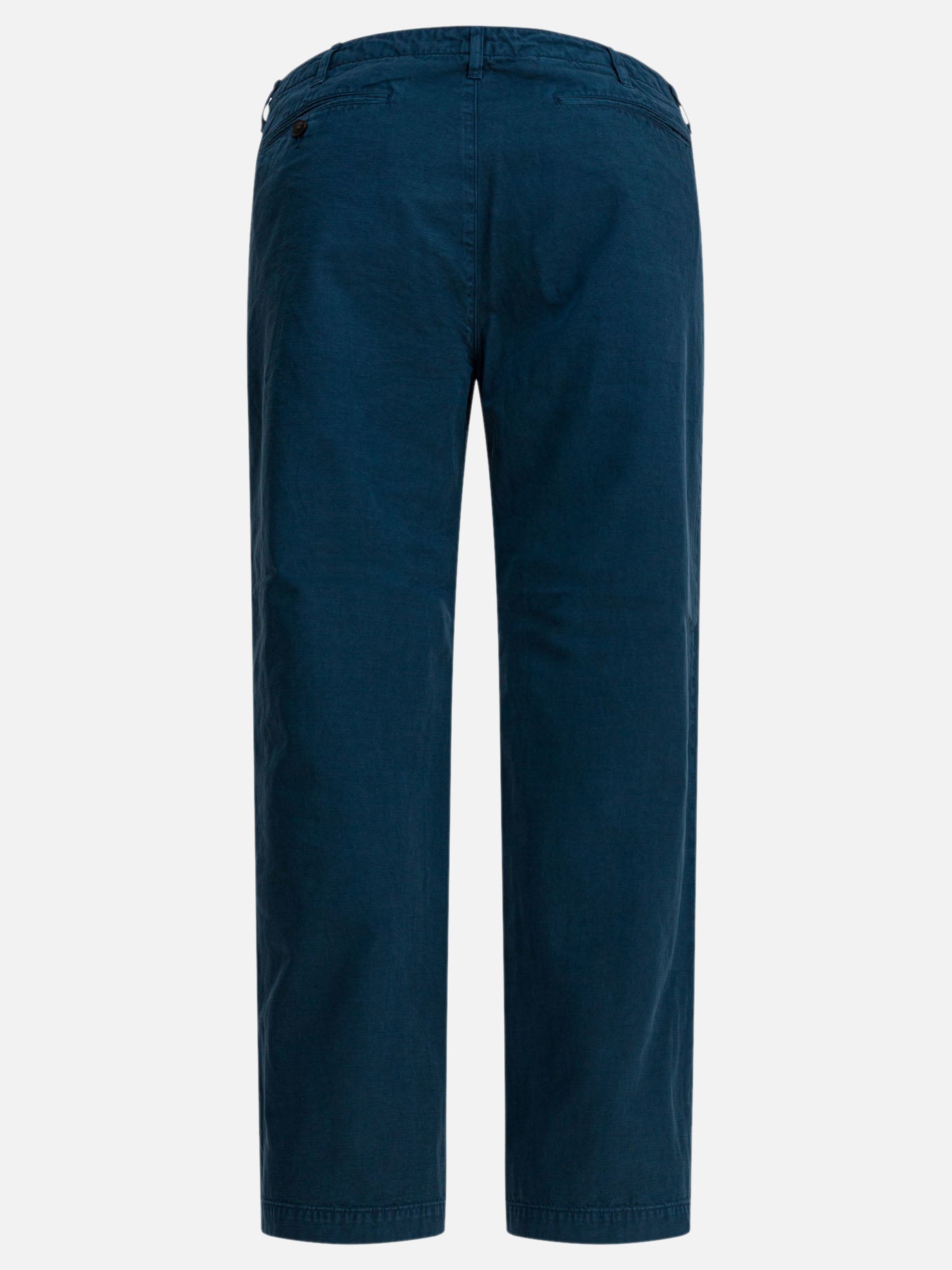 Leisure trousers Solid colour  Blue - Auralee Men | PDP | VIETTI Online Store | thumbnail_2