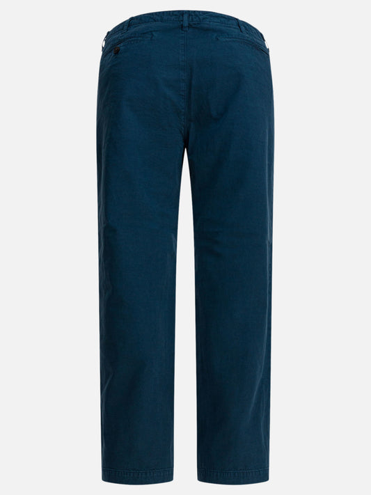 Leisure trousers Solid colour  Blue - Auralee Men | PLP | VIETTI Online Store | 2
