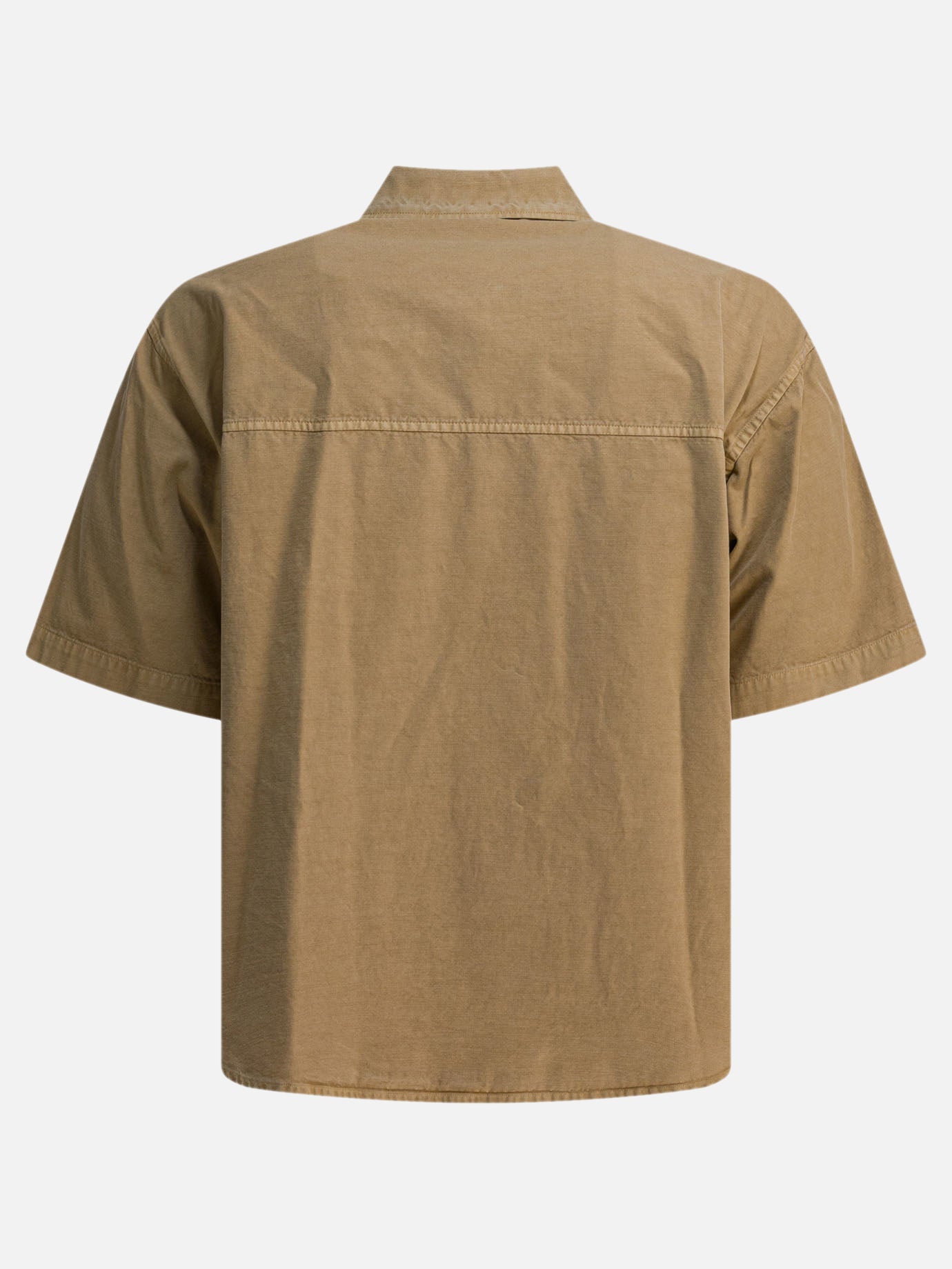 Camicie casual Solid colour  Beige - Auralee Uomo | PDP | VIETTI Online Store | Zoom-Modal_2

