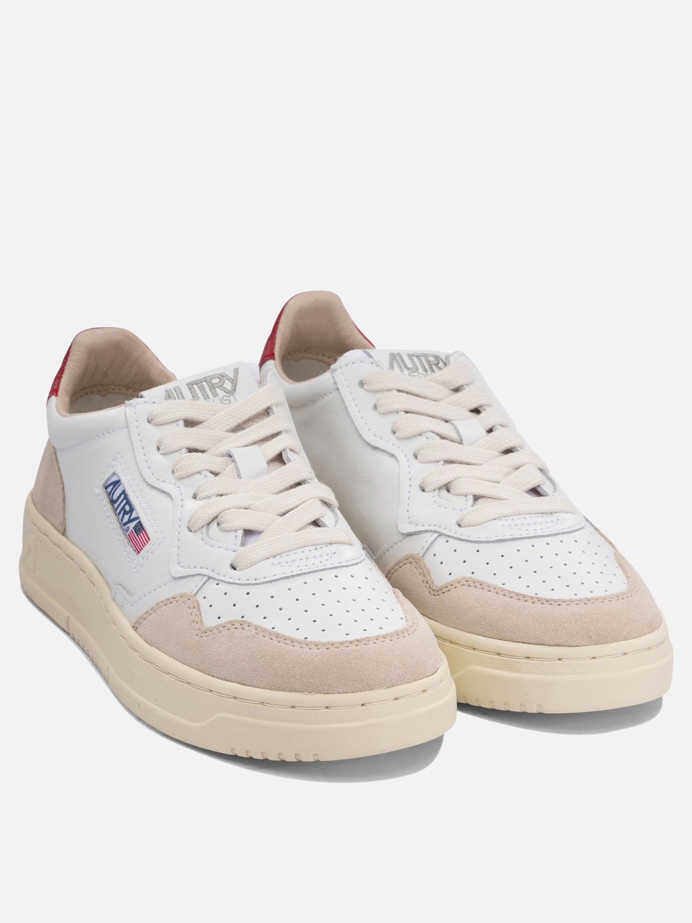 Low top sneakers 100% cow leather - 100% rubber  White - Autry Women | PDP | VIETTI Online Store | Zoom-Modal_2
