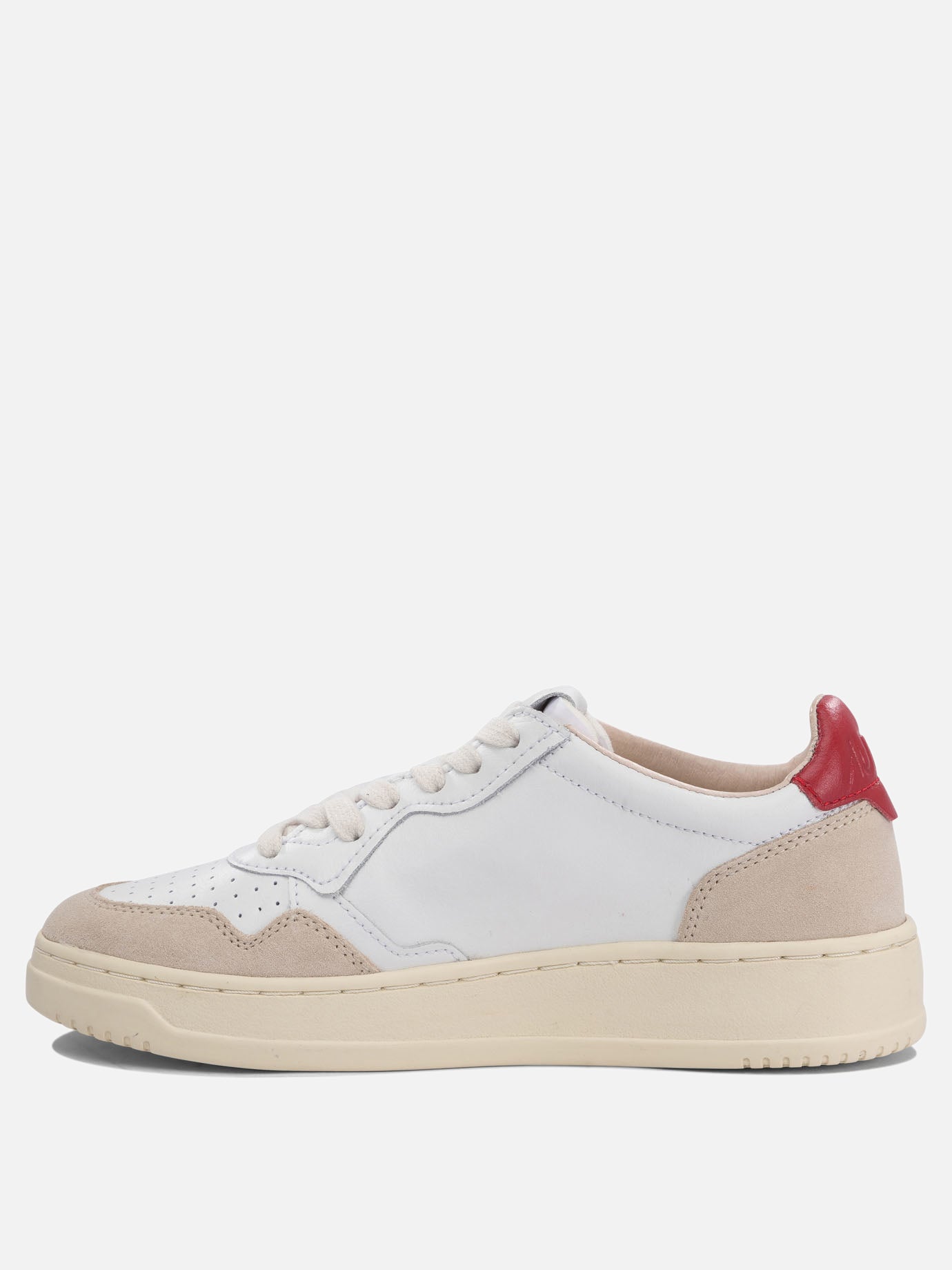 Low top sneakers 100% cow leather - 100% rubber  White - Autry Women | PDP | VIETTI Online Store | thumbnail_3