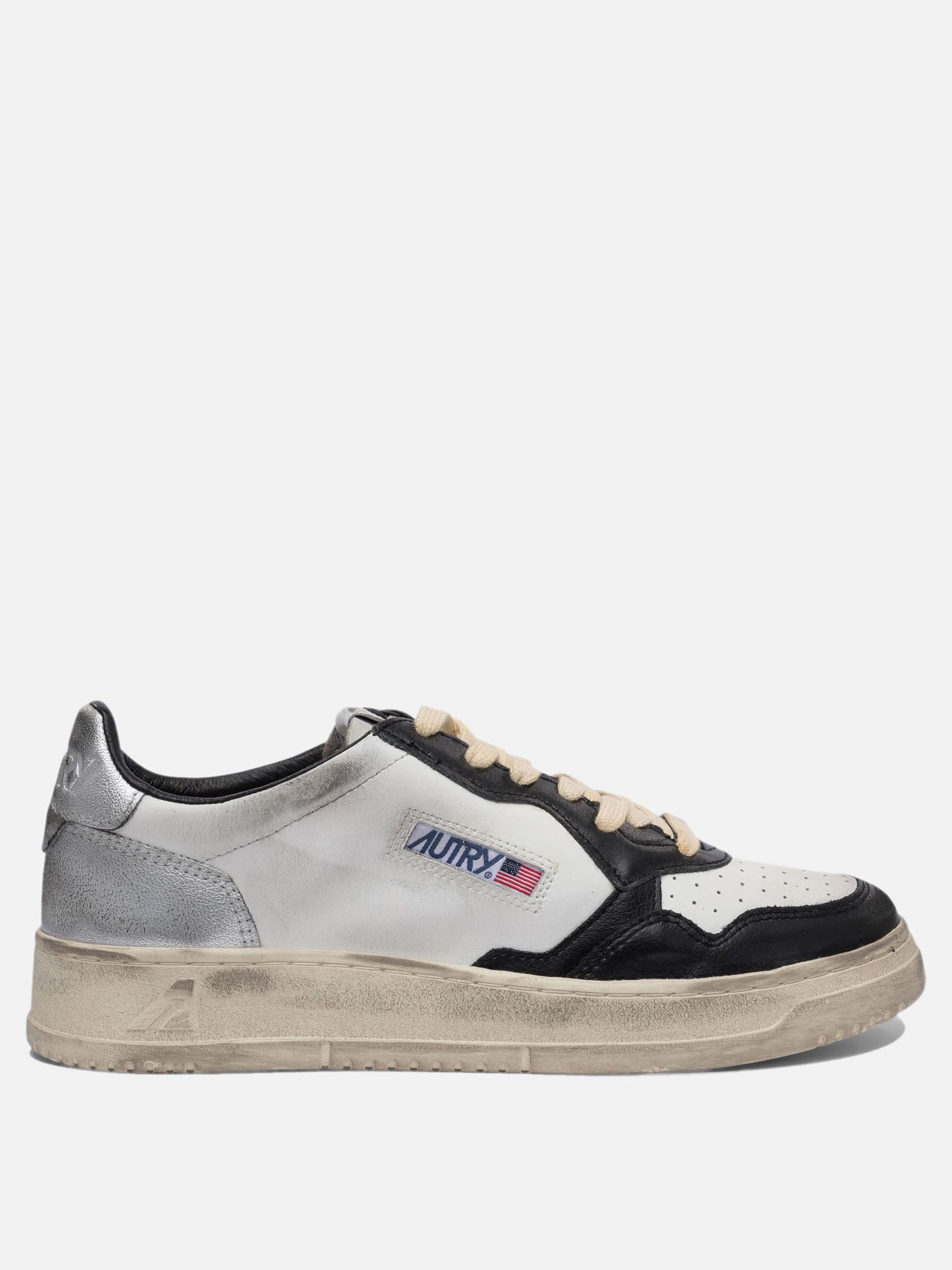 Autry "Medalist Low Super Vintage" Sneakers Black