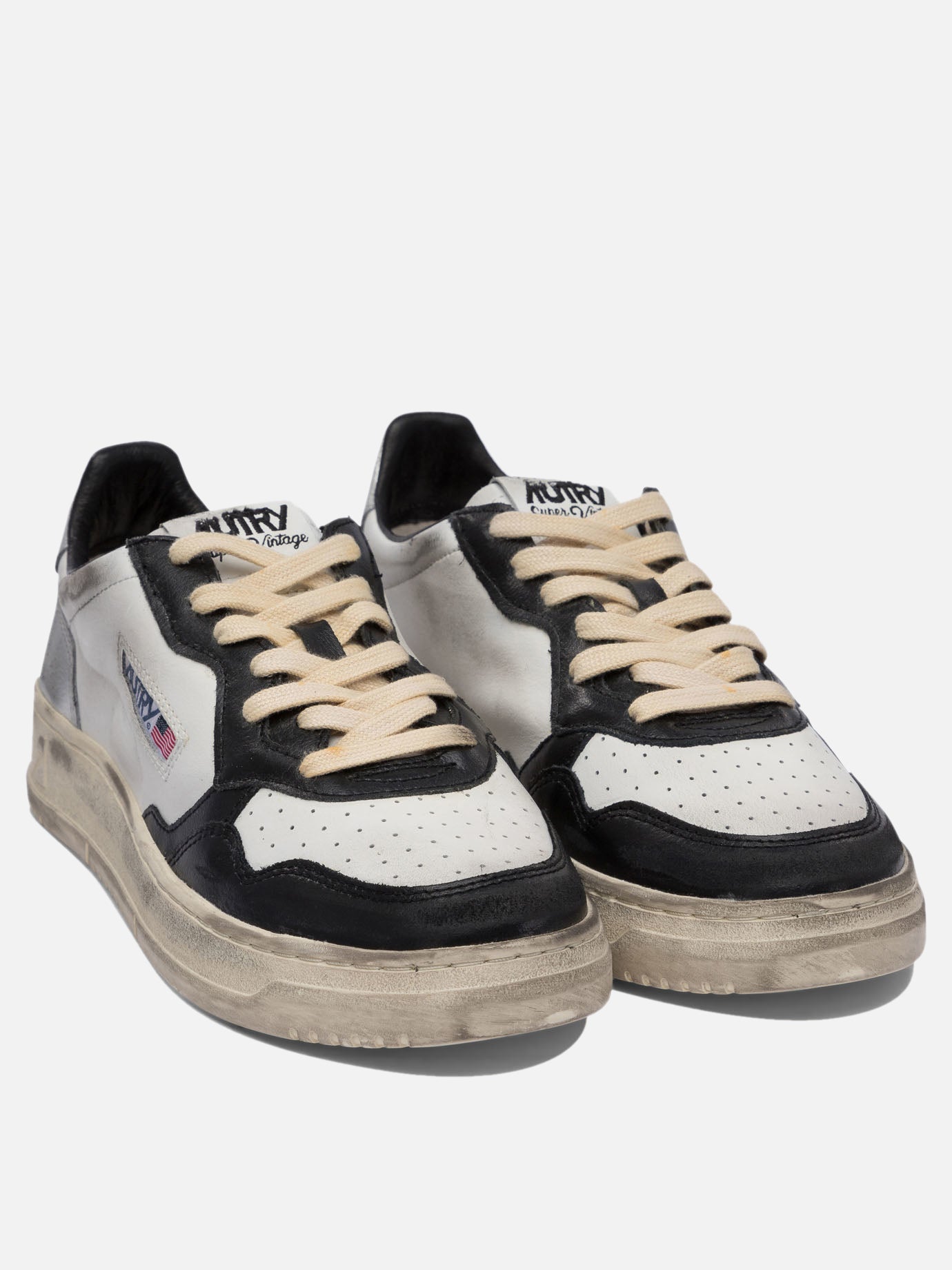 Autry &quot;Medalist Low Super Vintage&quot; Sneakers 12946642_39 Black thumbnail_2