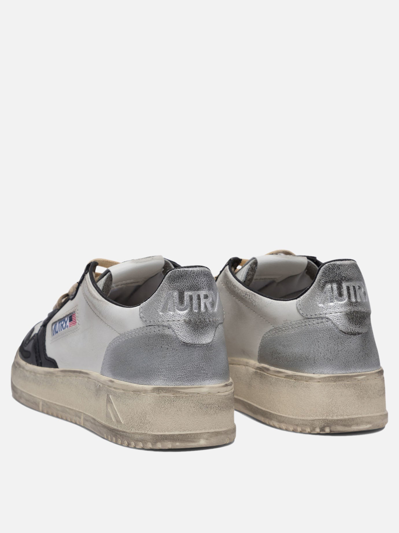 Autry &quot;Medalist Low Super Vintage&quot; Sneakers 12946642_39 Black thumbnail_4