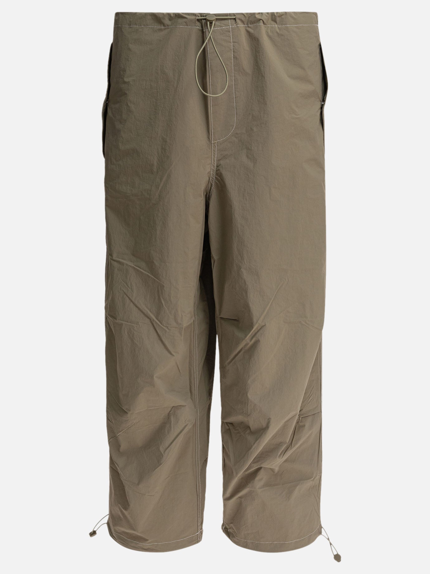 Autry Nylon reflex parachute trousers 14862118_XS Green thumbnail_1