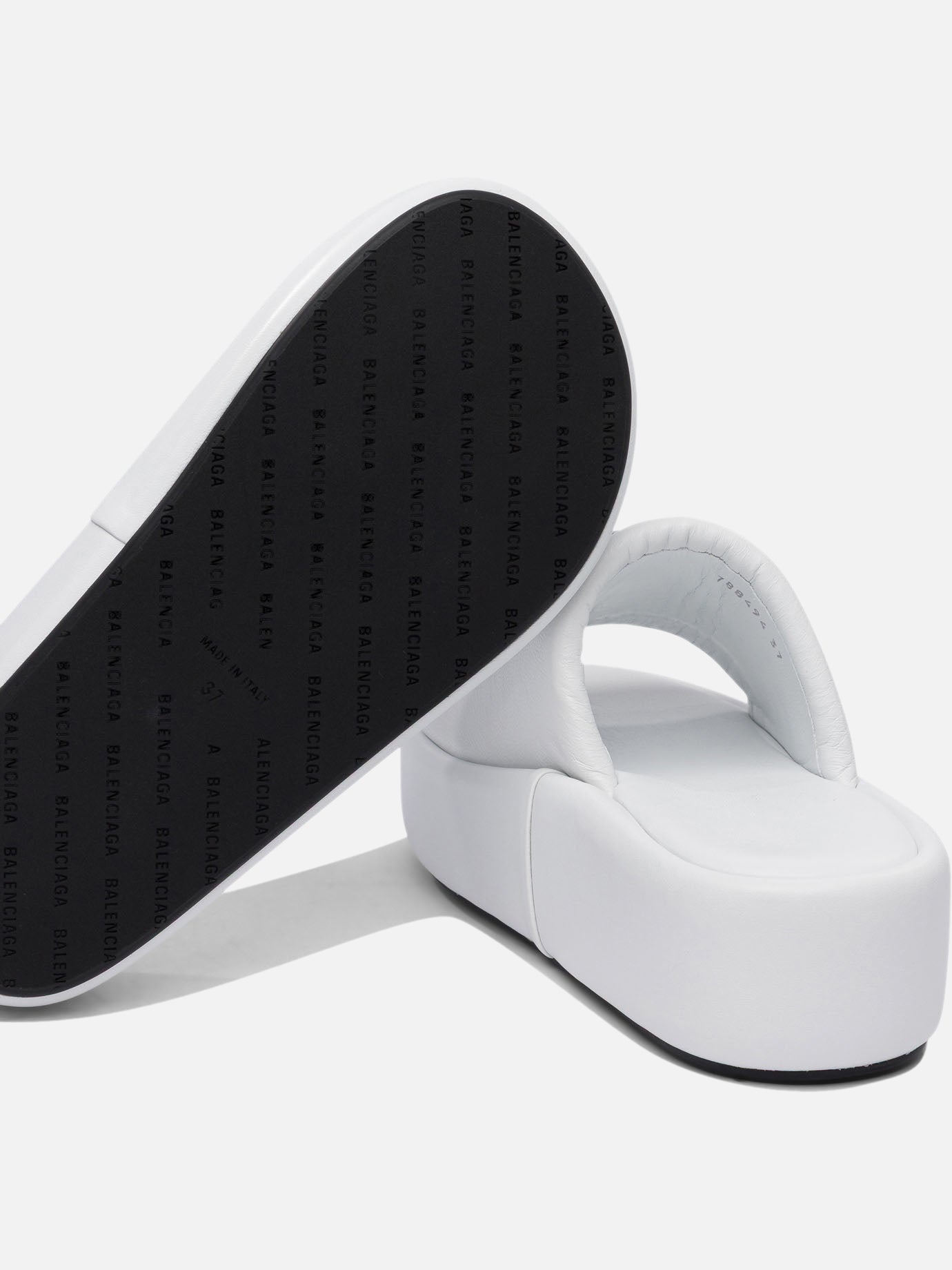 Balenciaga Slide &quot;Rise&quot; 55 mm 18368239_36 White thumbnail_5