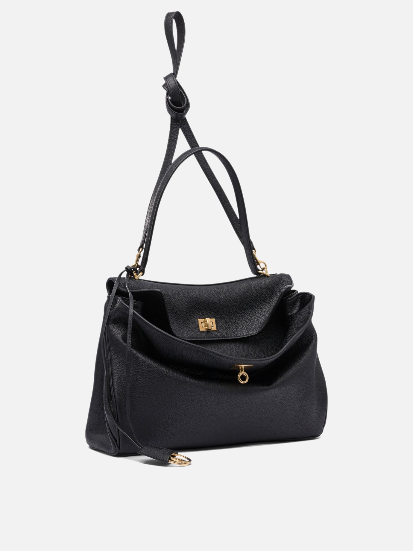 Balenciaga Borsa a spalla &quot;Rodeo&quot; 19491009_UNI Black thumbnail_2
