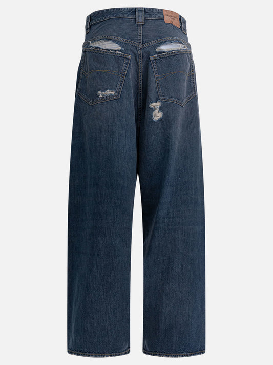 Jeans a gamba larga Denim  Blu - Balenciaga Uomo | PLP | VIETTI Online Store | 2
