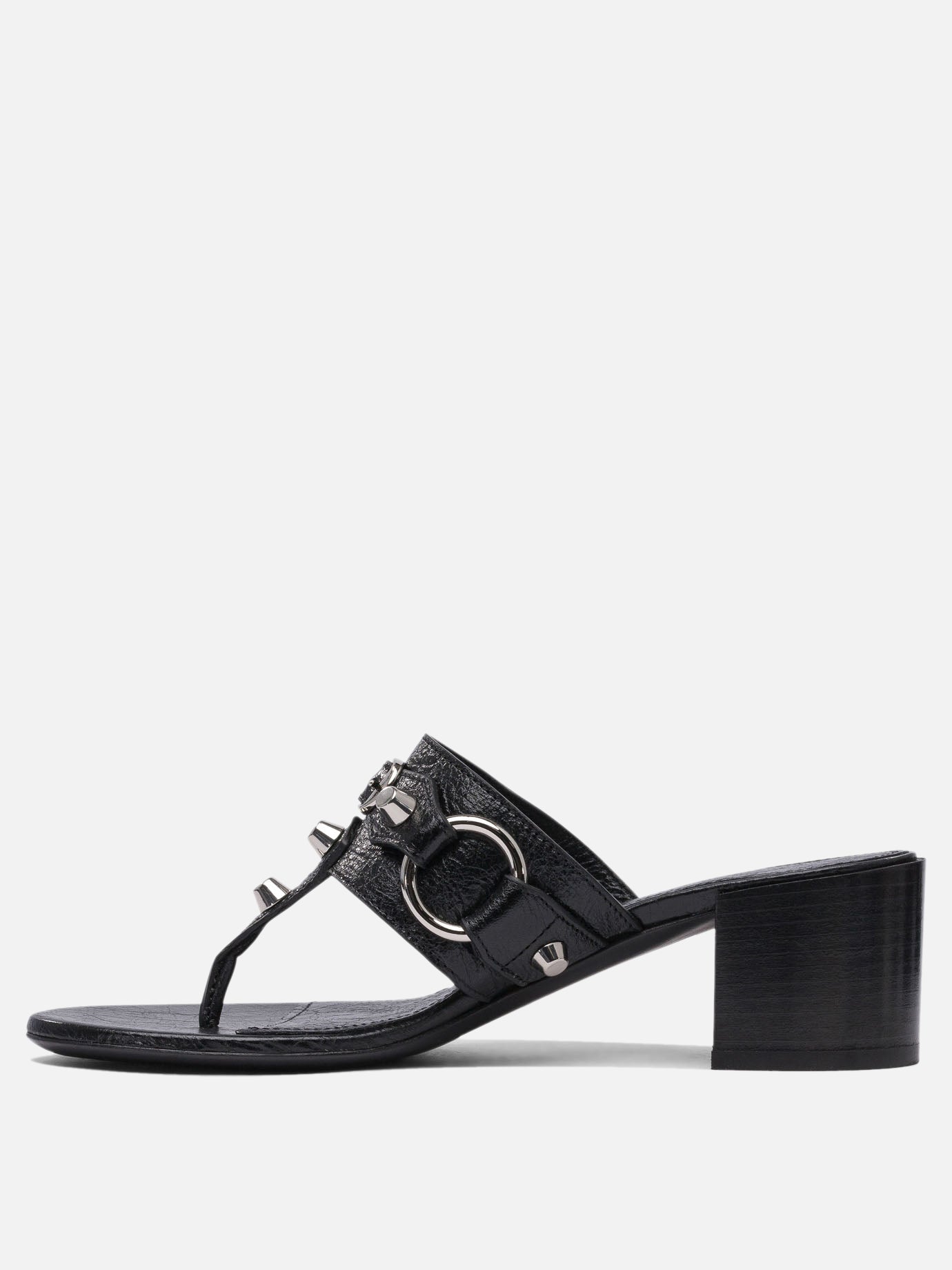 Balenciaga &quot;City&quot; 50mm sandals 15165957_37 Black thumbnail_3