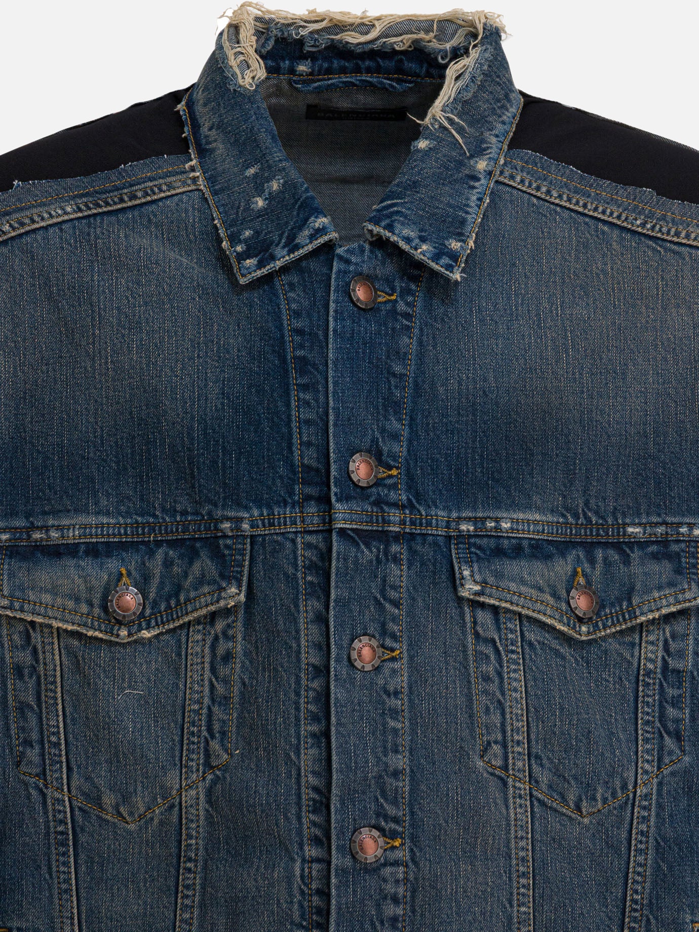 Giacche in denim Denim  Blu - Balenciaga Uomo | PDP | VIETTI Online Store | thumbnail_3